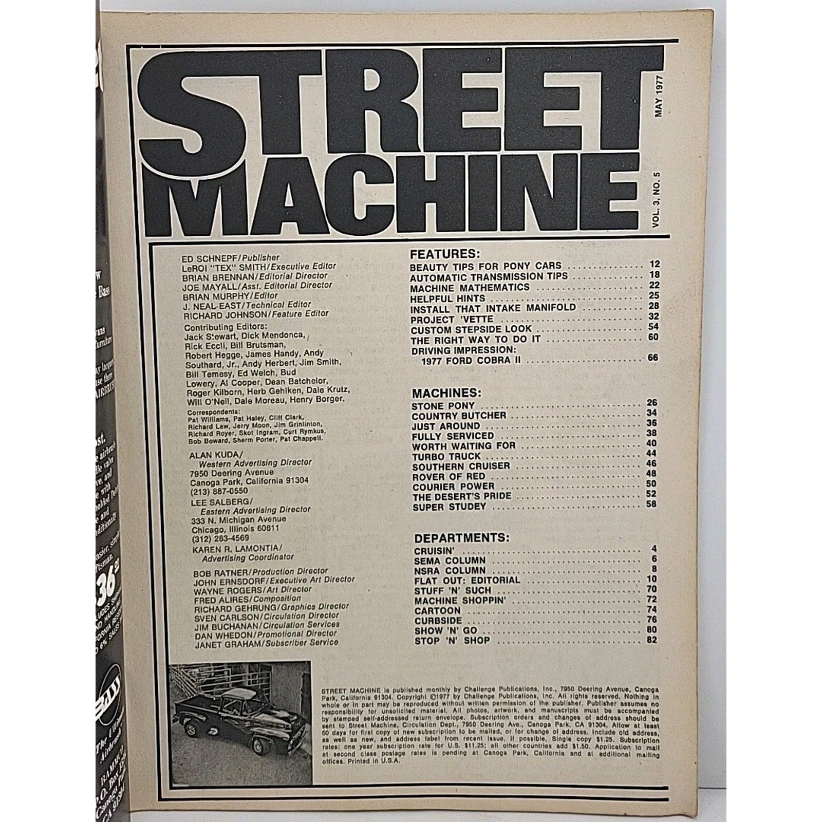 Street Machine Magazine - May 1977 - Volume 3 Number 5