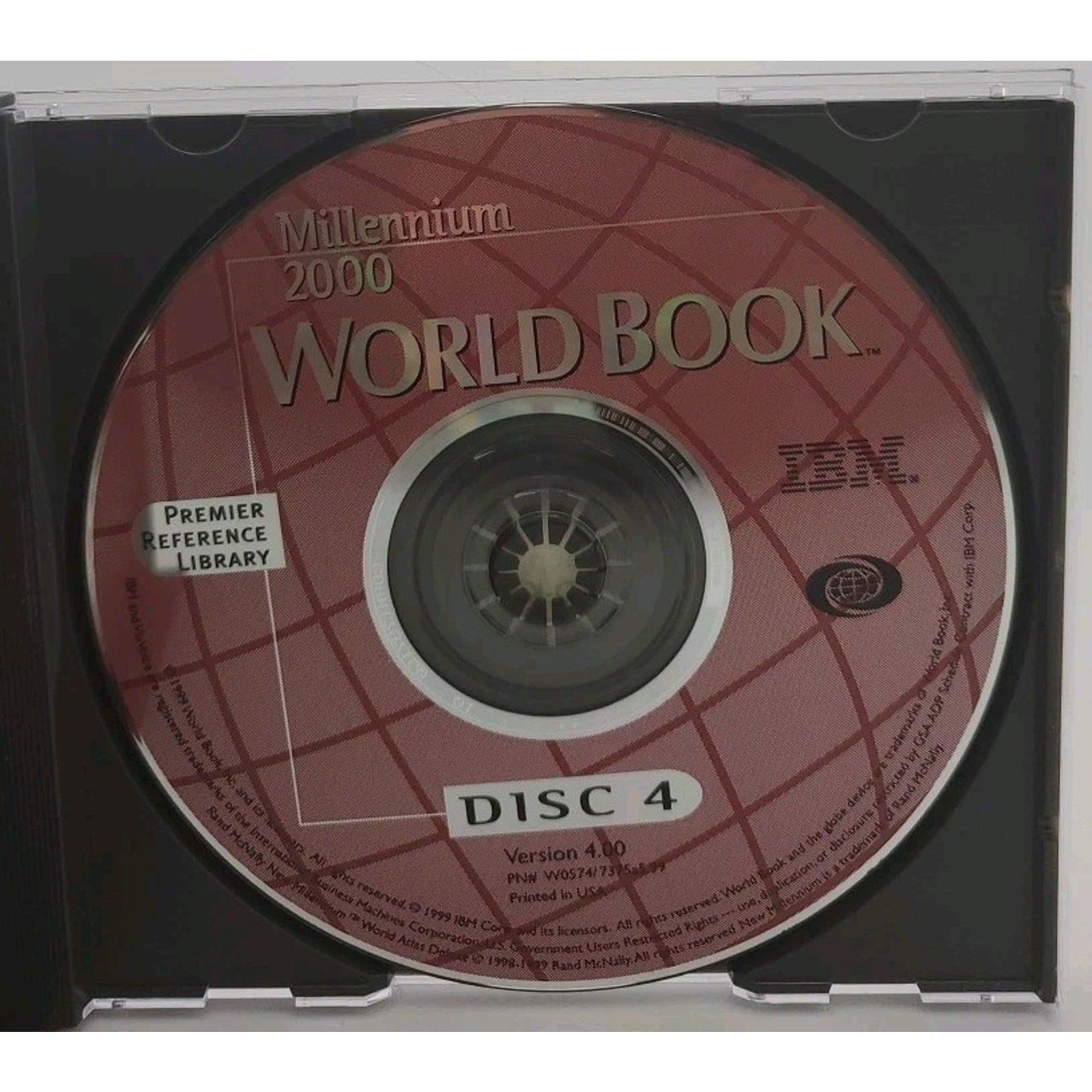World Book Millennium 2000 Premier Reference Library Cd