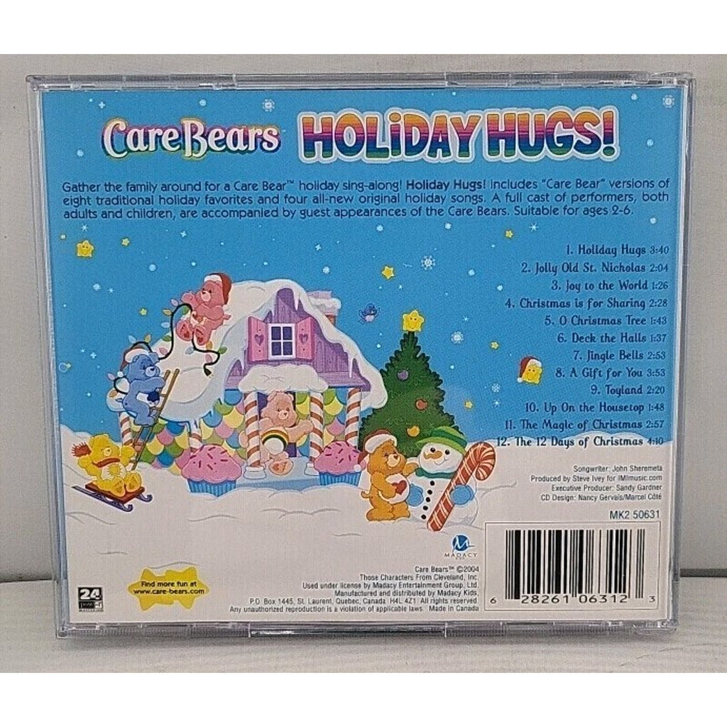 Holiday Hugs by Care Bears (CD, 2004)