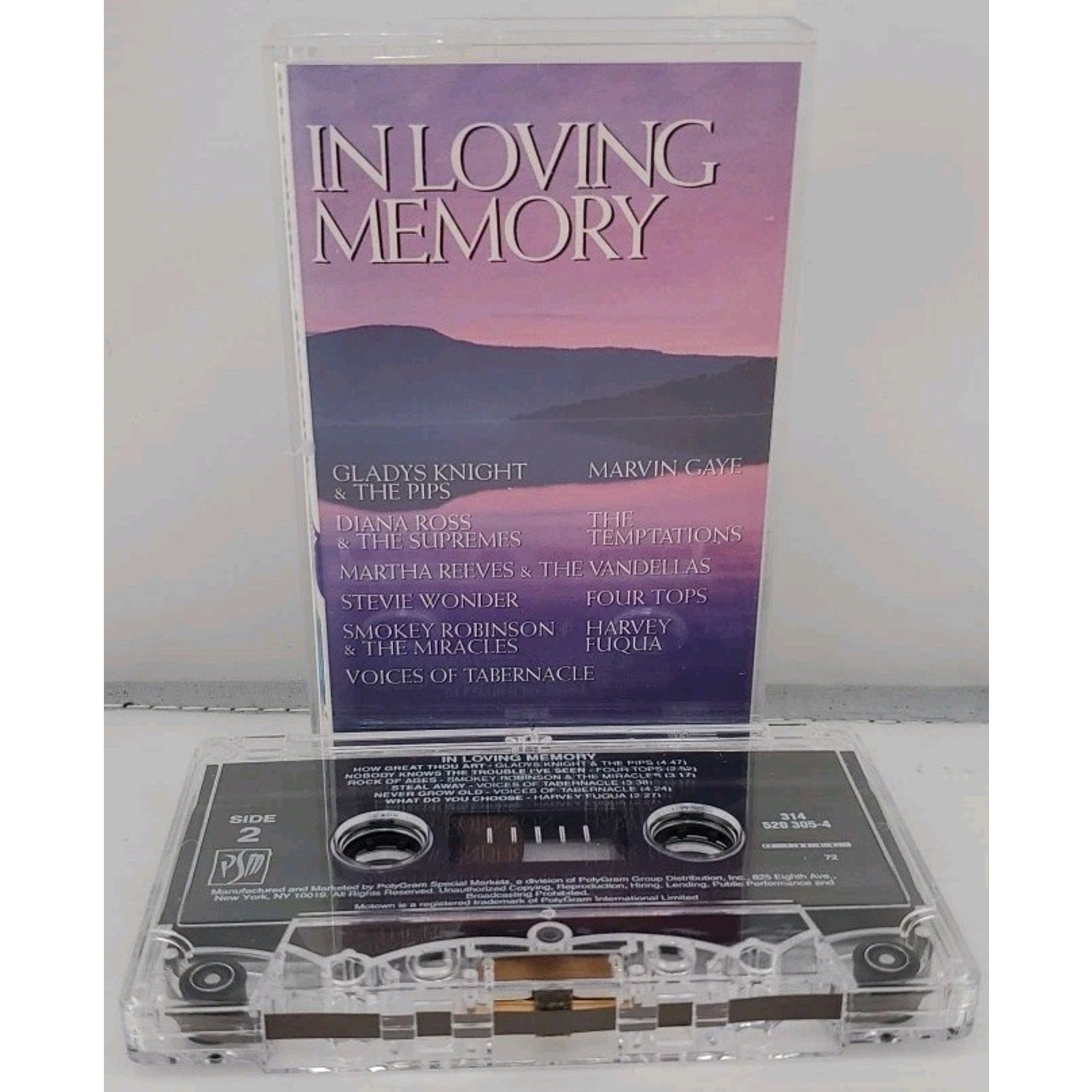 Motown Gospel: In Loving Memory [PSM] by Various Artists (Cassette, Mar-1995,...