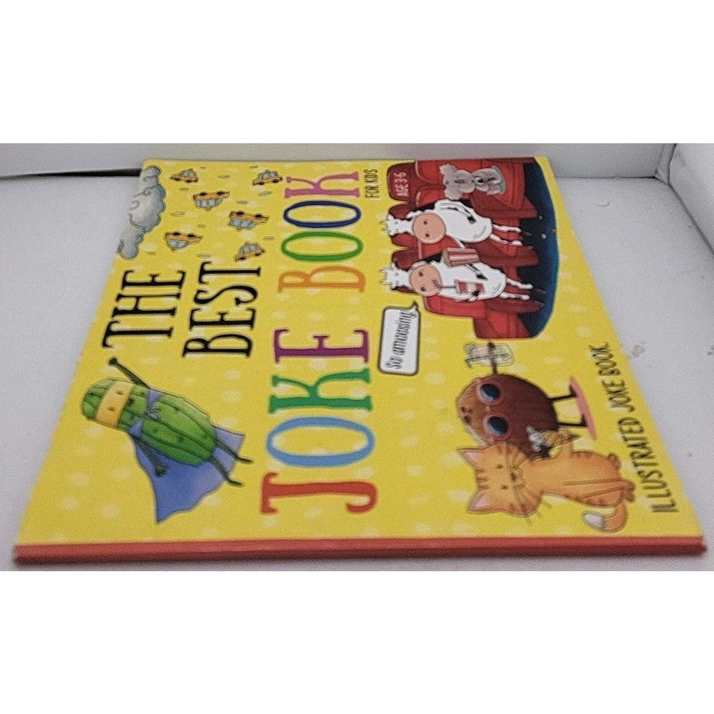 Best Joke Book for Kids : Illustrated Silly Jokes for Ages 3-8 by Rather McSilly