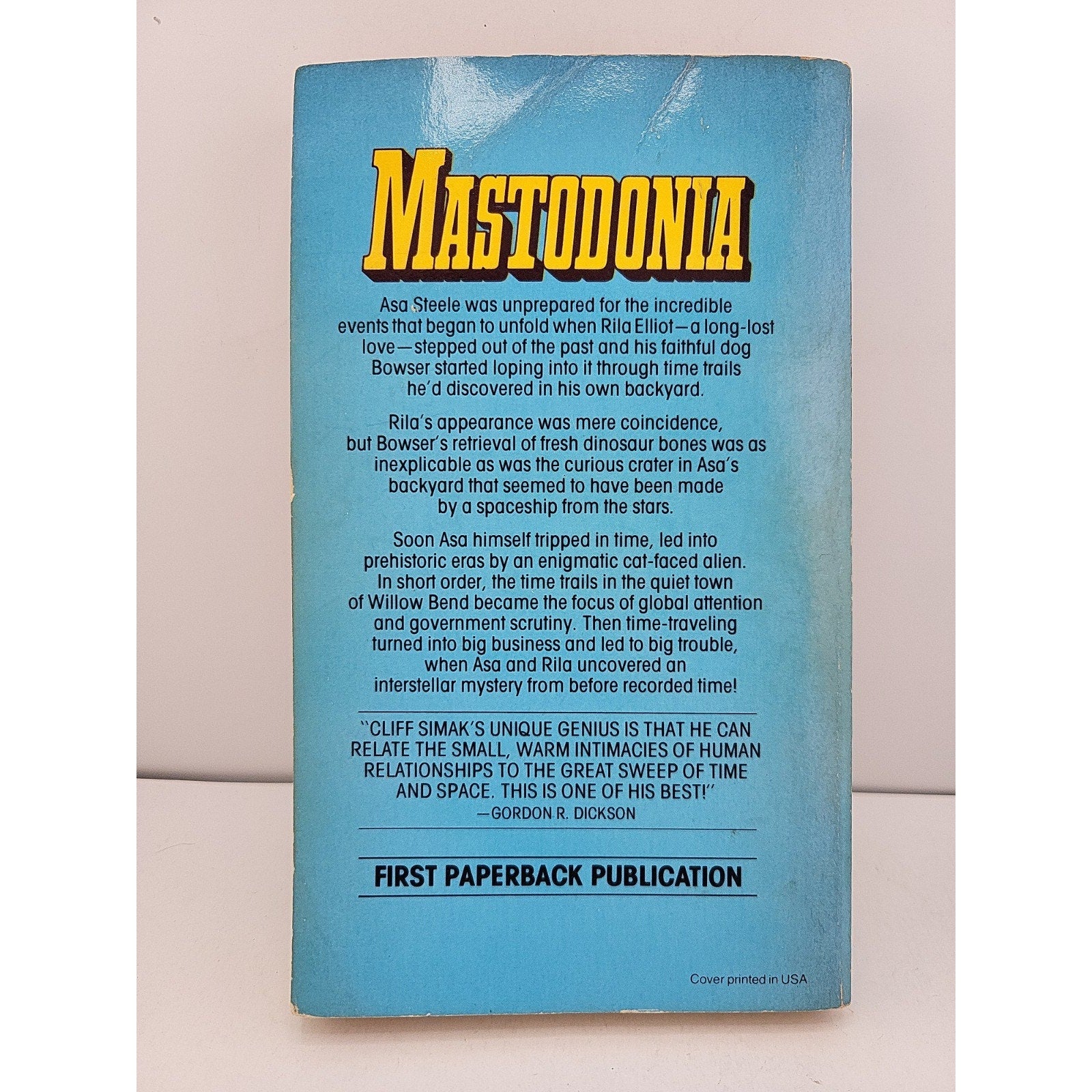 Mastodonia by Clifford Simak (1978, Mass Market)