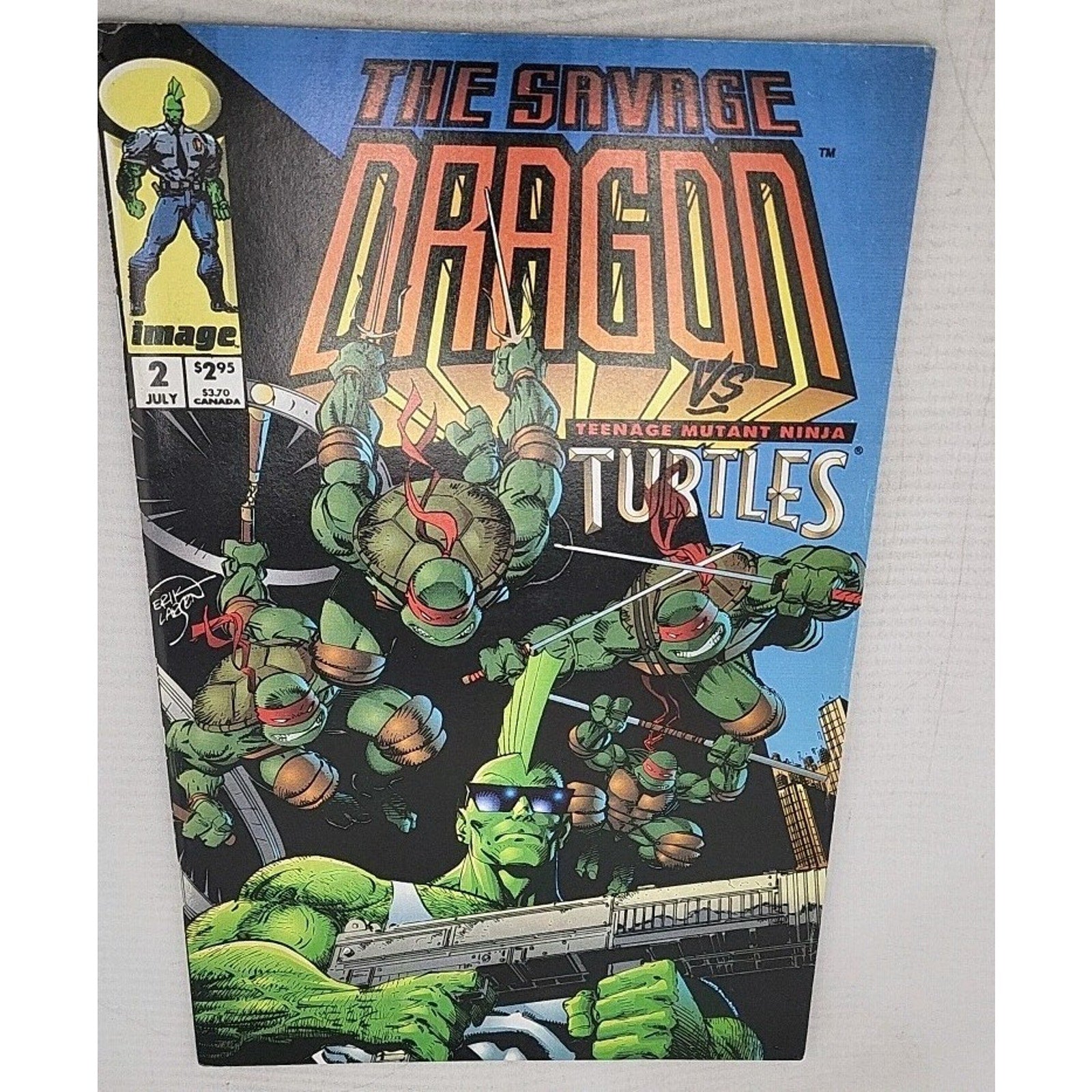 Vanguard #0 Image Comics 1993 Erik Larsen Superhero Series One Shot