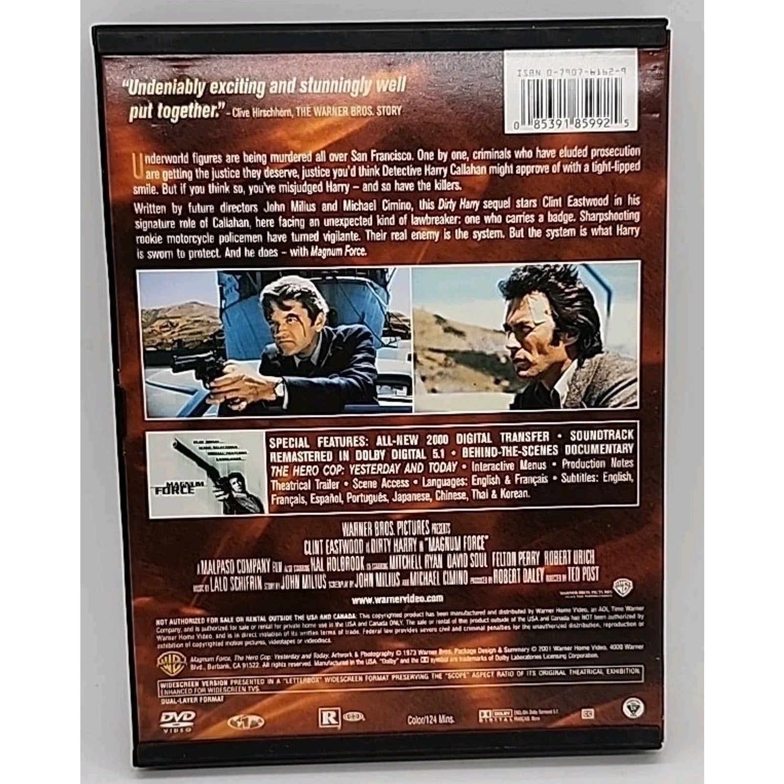 Magnum Force (DVD, 2001, Clint Eastwood Collection)