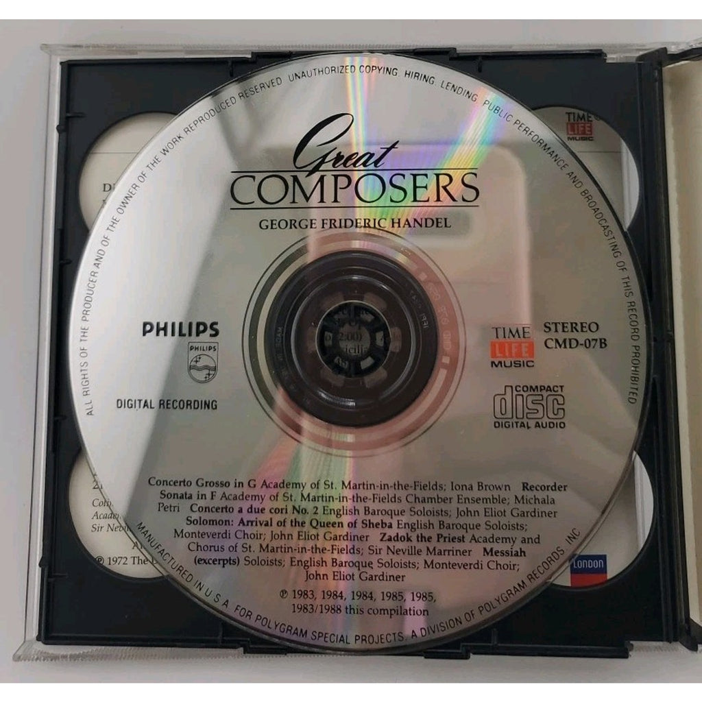 Handel Great Composers CD