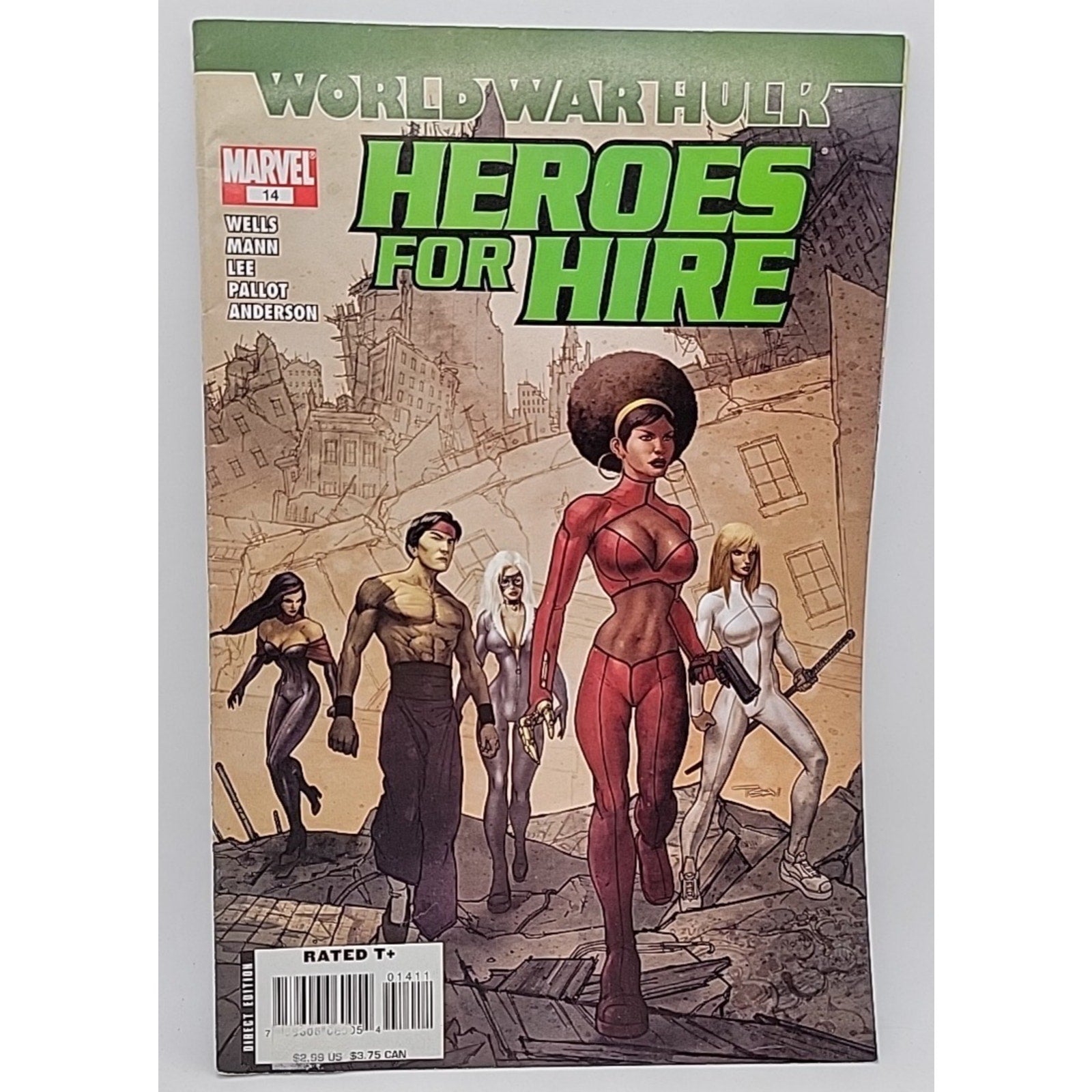 Heroes for Hire #14 (Marvel Comics November 2007)