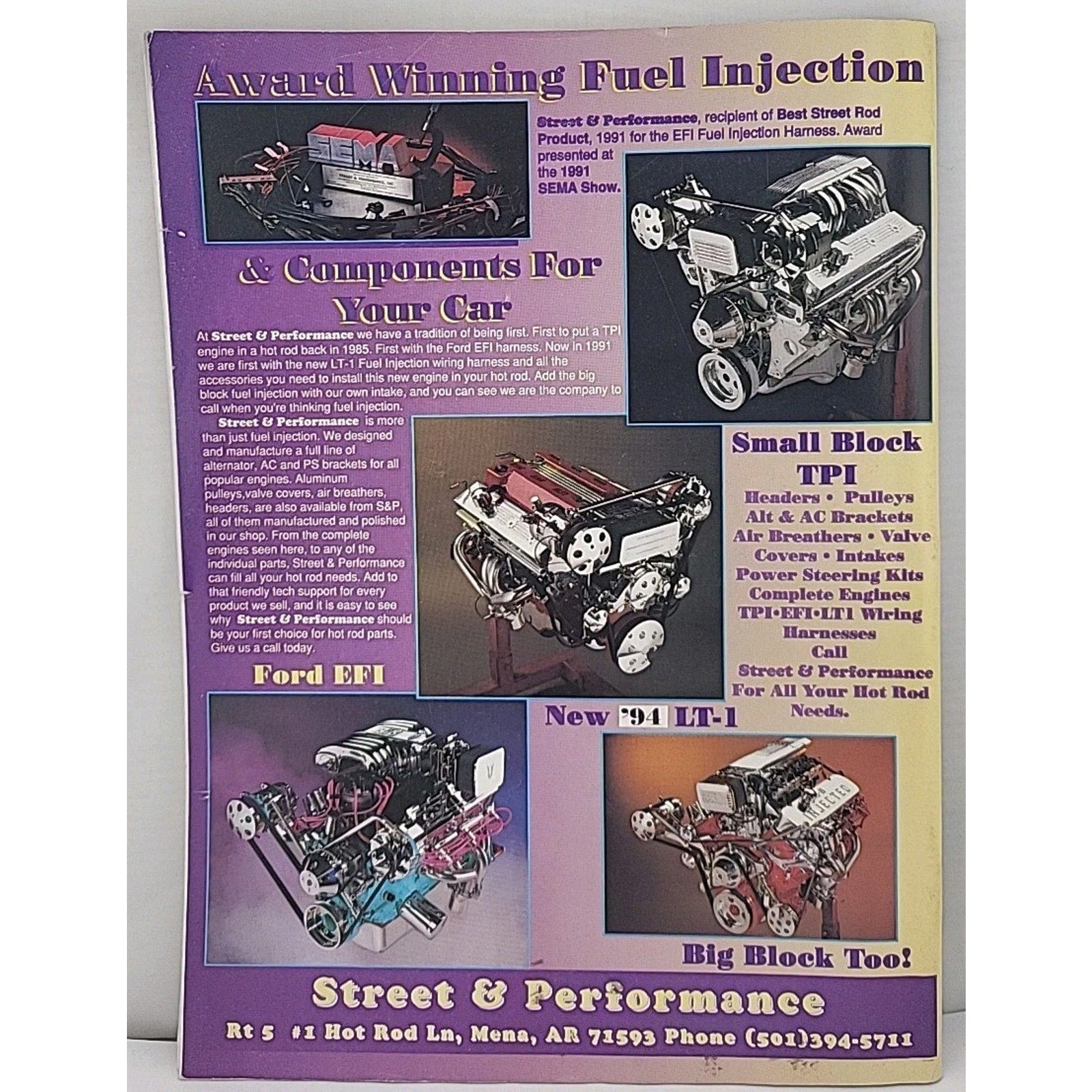 Street Rod Action Magazine November 1994 Volume 23 Number 11
