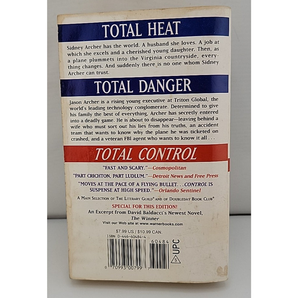 Total Control by David Baldacci (1997, Mass Market)