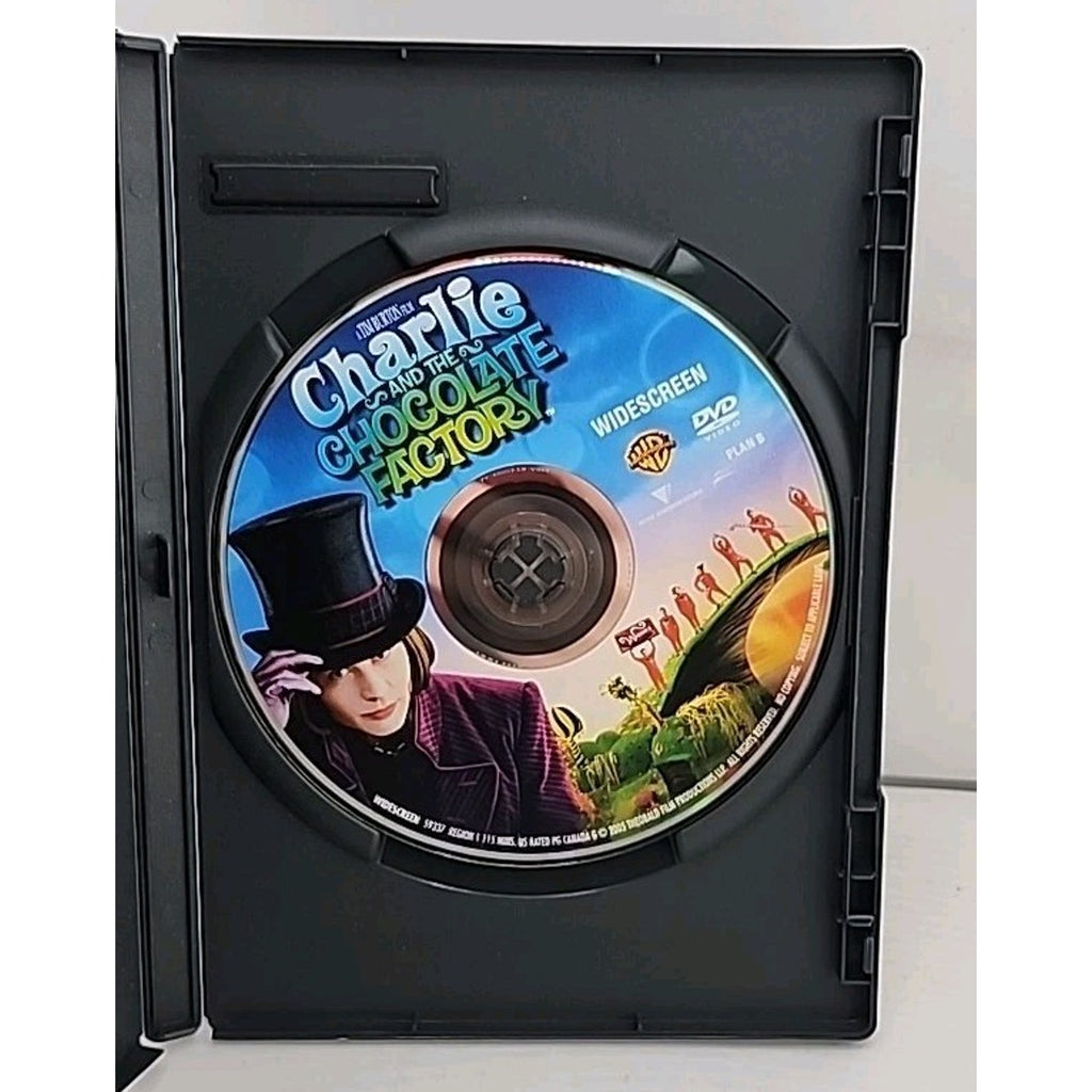 Charlie and the Chocolate Factory (DVD, 2005)