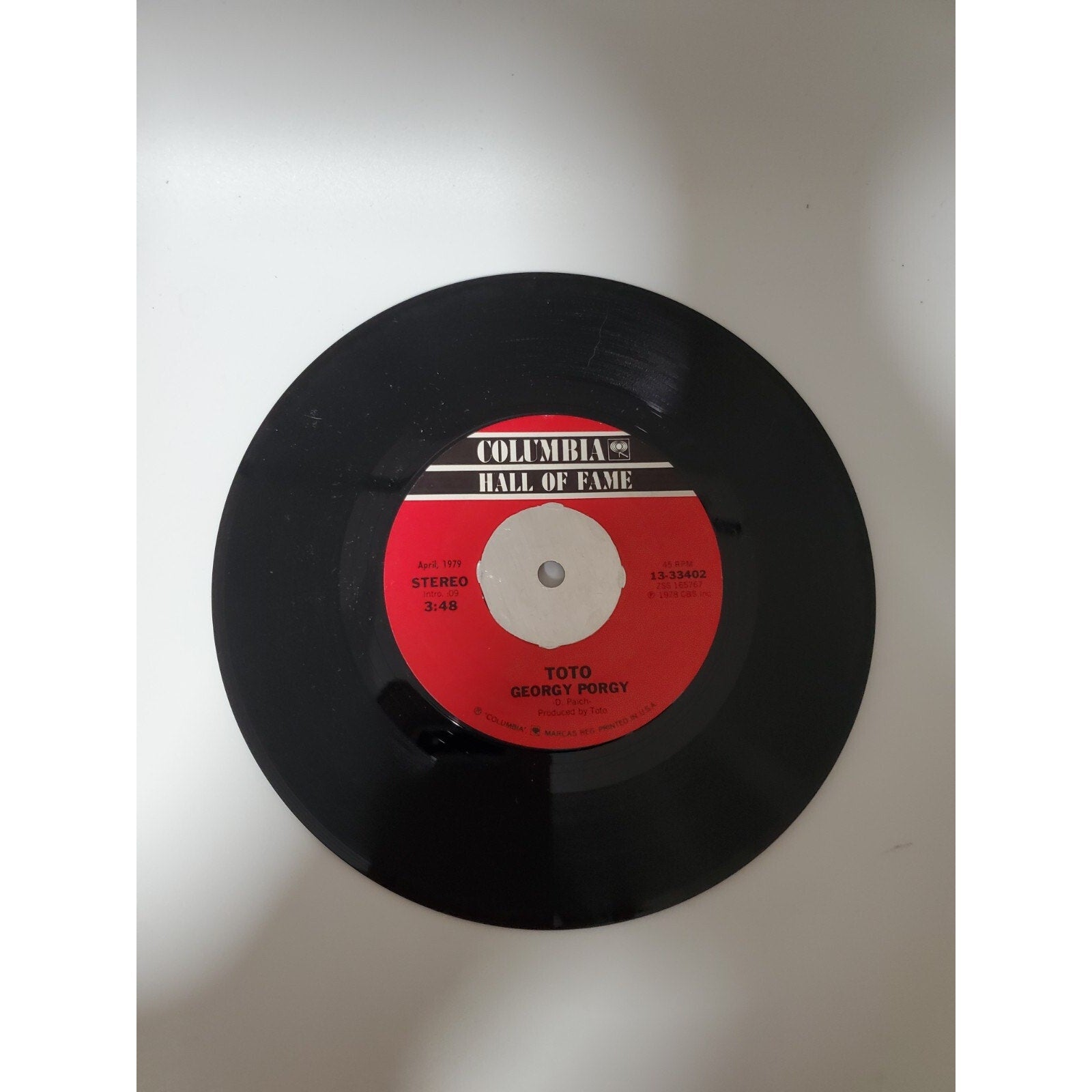 Toto - I'll Survive the Love - 45RPM Record - Singles