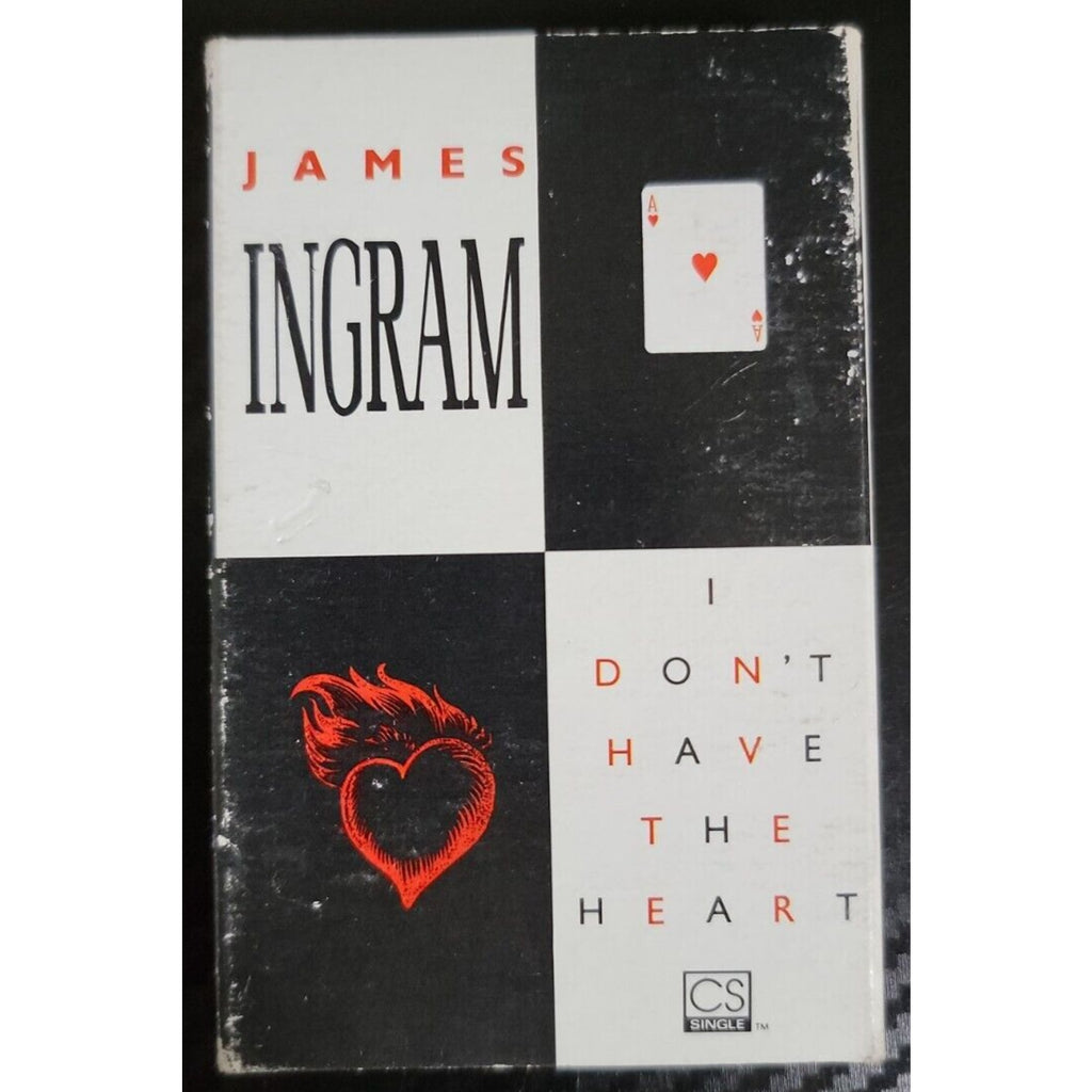 James Ingram I Don't Have A Heart Single Baby Be Mine Instrumental Cassette