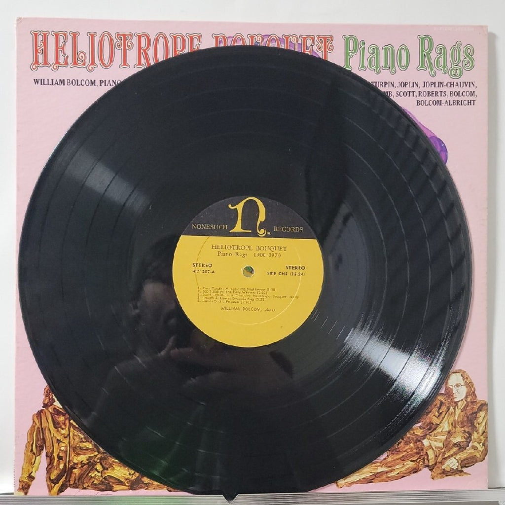 William Bolcom ‎– Heliotrope Bouquet Piano Rags (Record)
