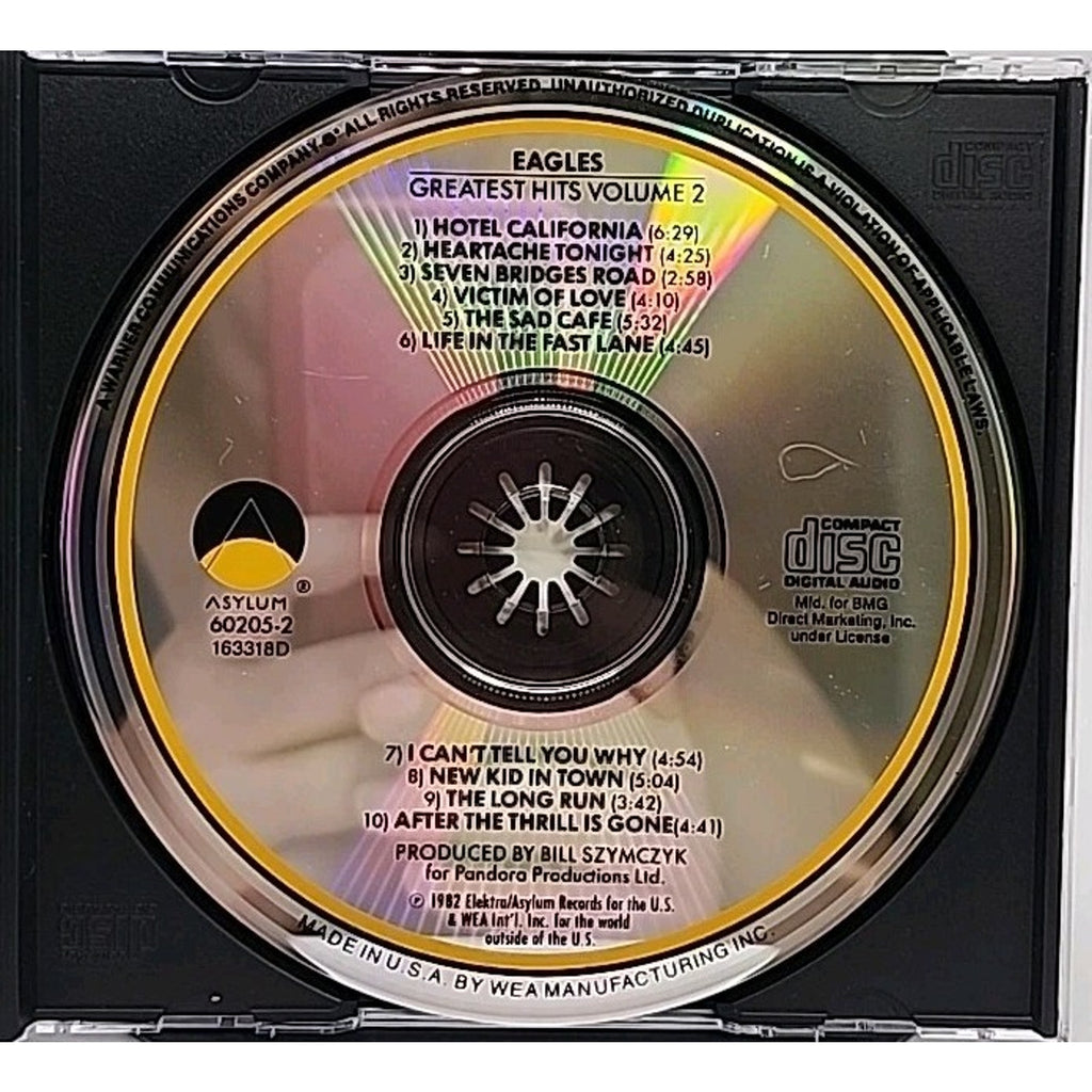 Greatest Hits 2 by Eagles (CD, 1990)