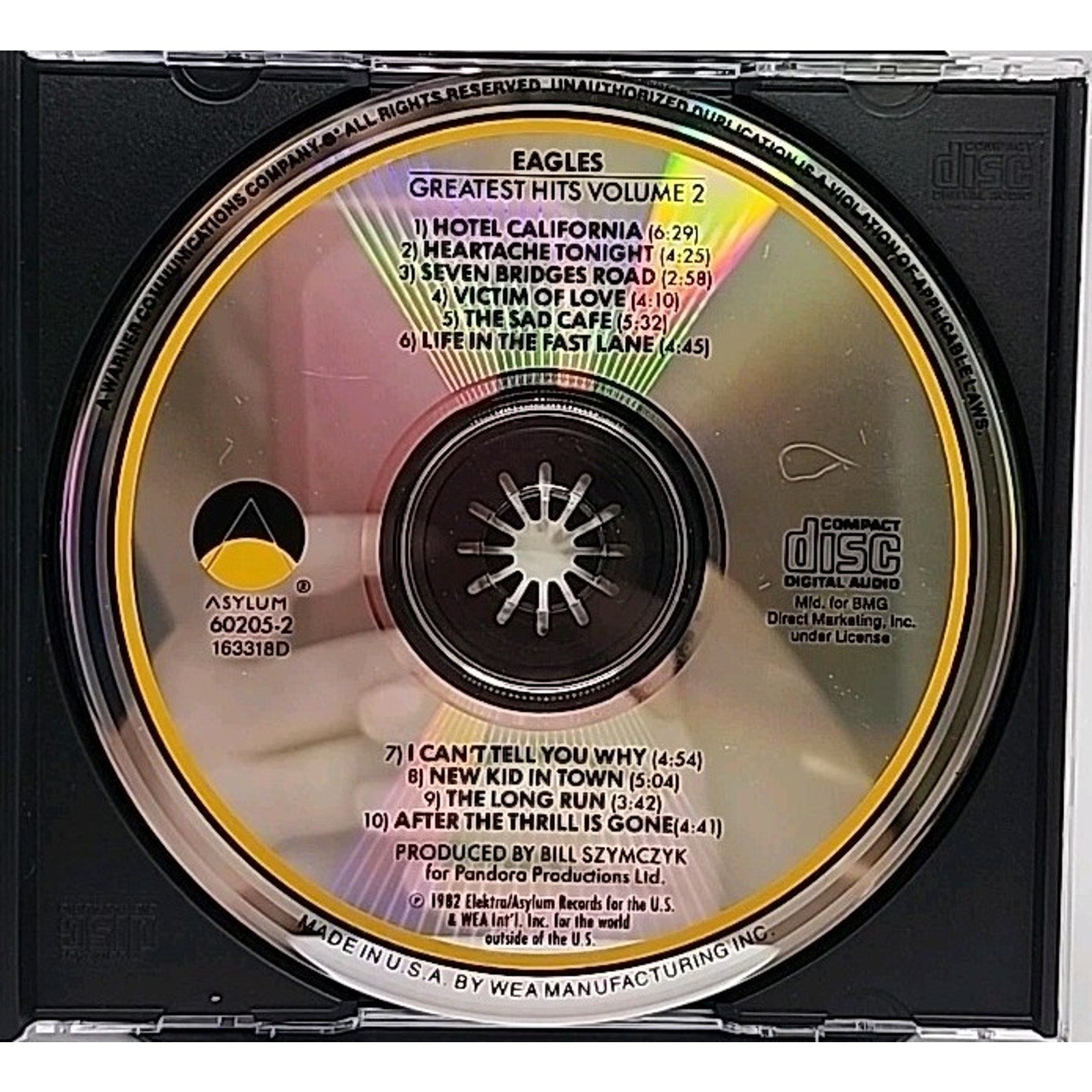 Greatest Hits 2 by Eagles (CD, 1990)