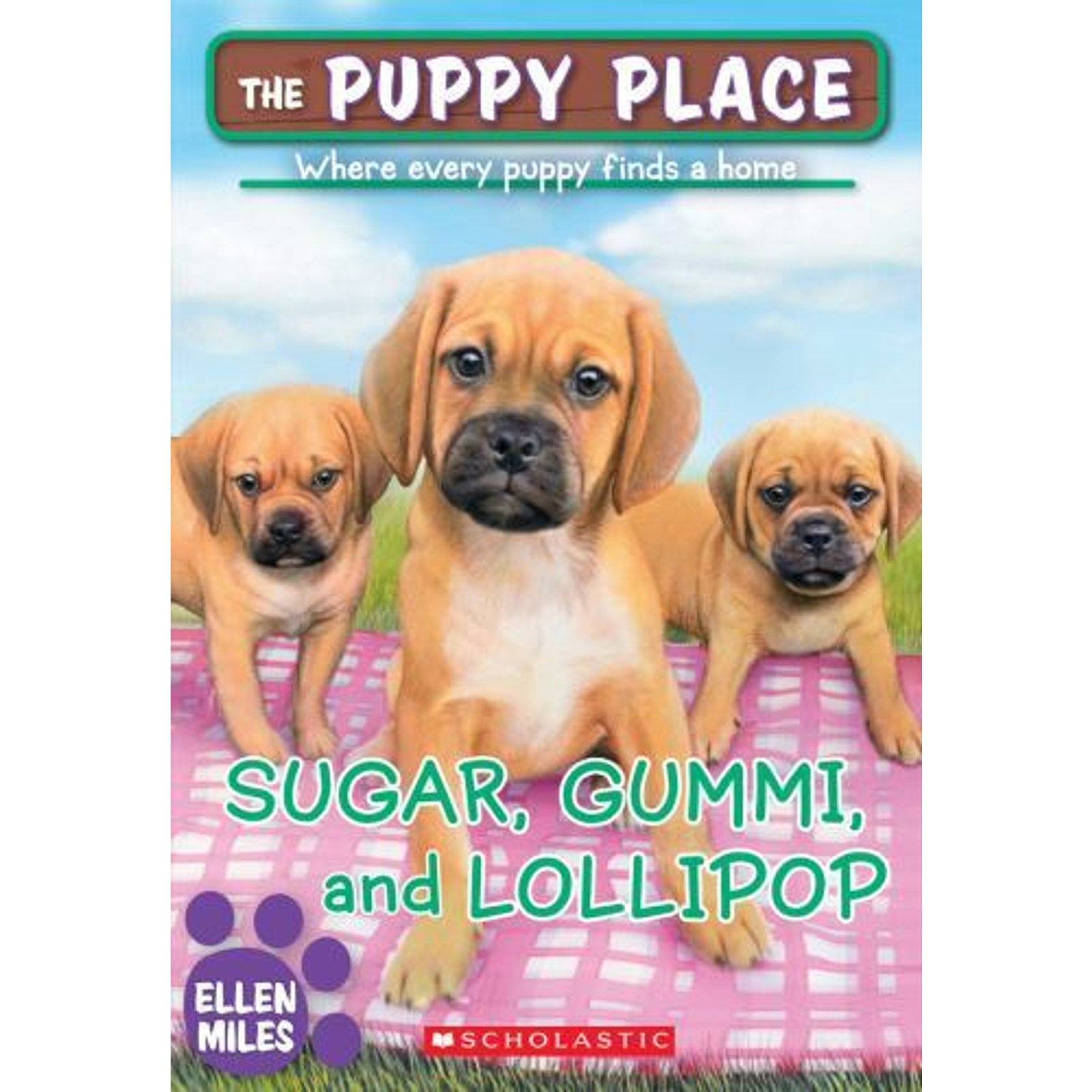 The Puppy Place Ser.: Sugar, Gummi and Lollipop by Ellen Miles (2016, Trade Pap…