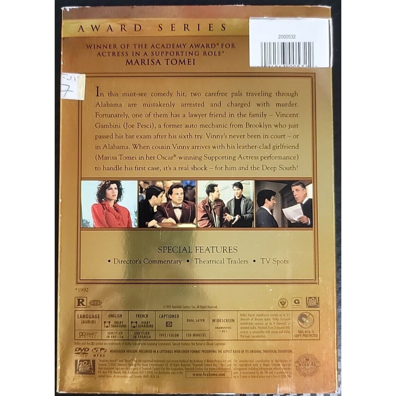 My Cousin Vinny (DVD, 1992)
