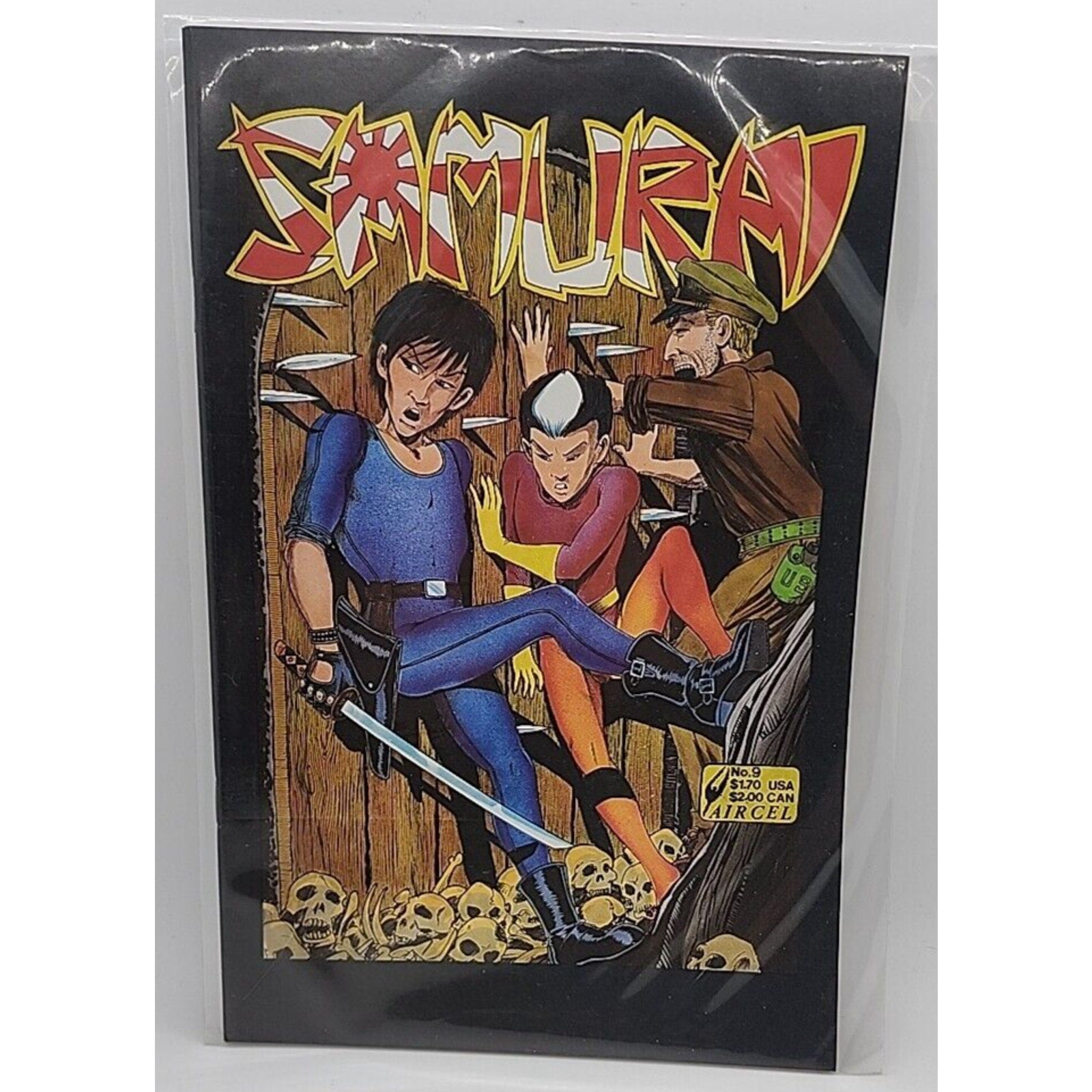 1986 Aircel Comics Samurai Comic Book #9