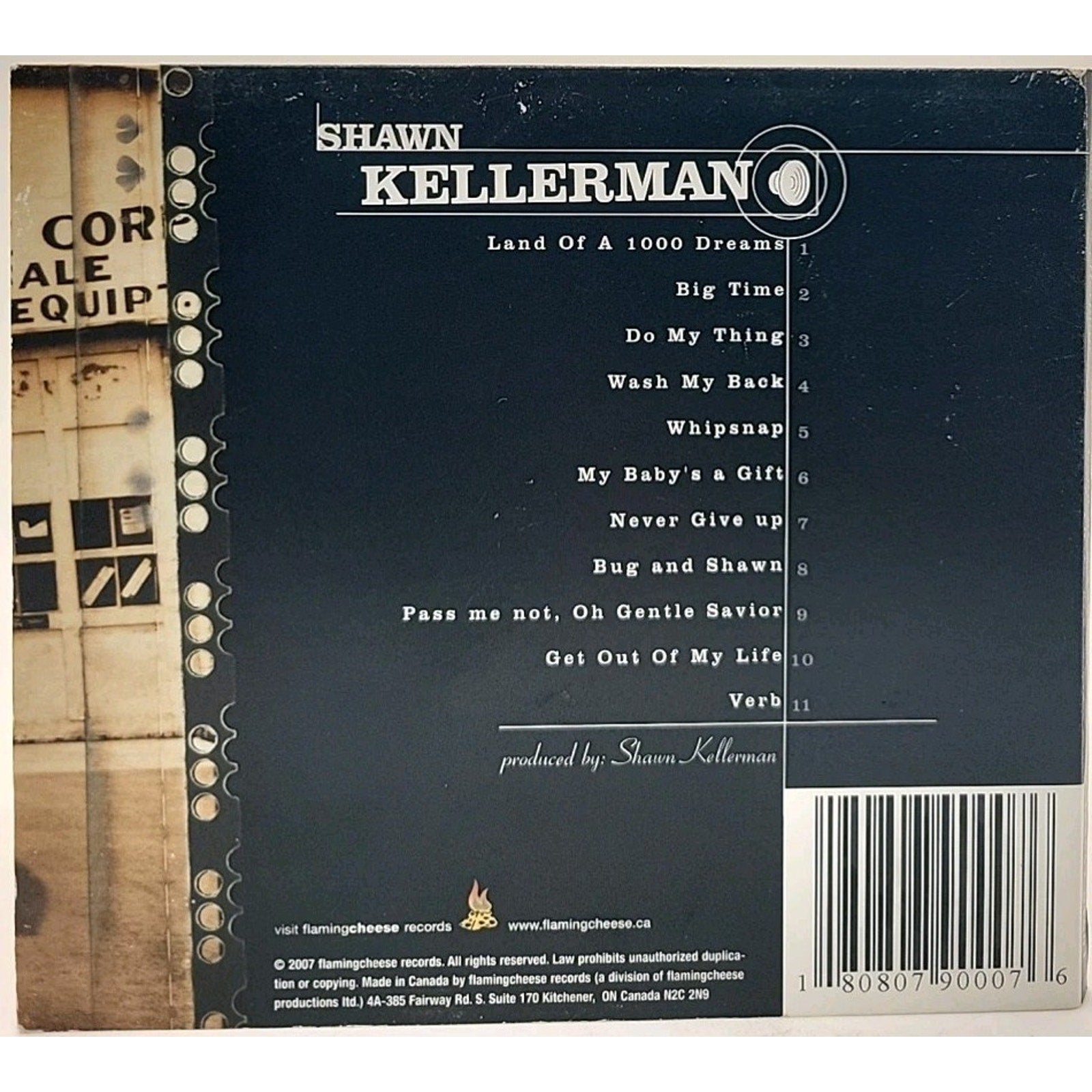 Land of a 1000 Dreams by Shawn Kellerman (CD, 2007)