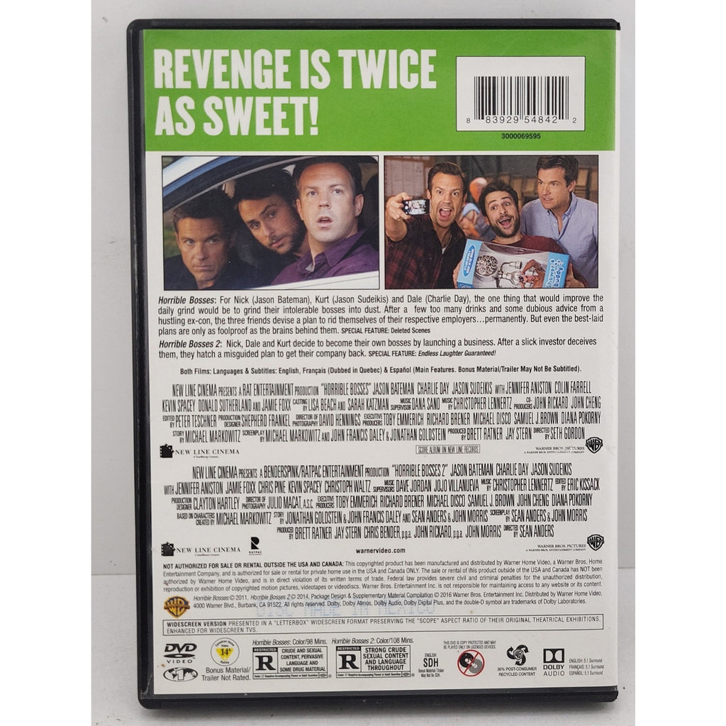 Horrible Bosses 2-Film Collection (DVD)