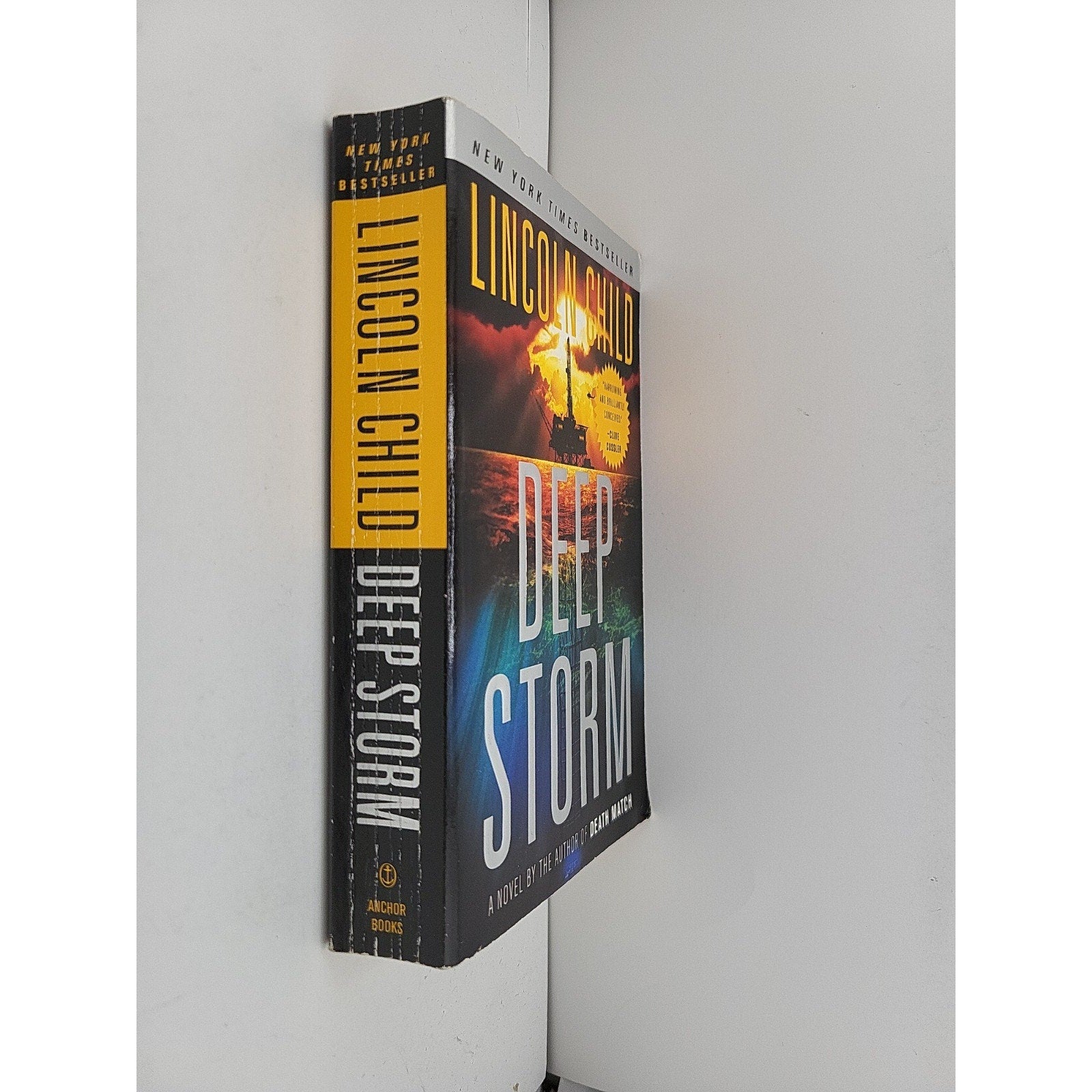 Deep Storm by Lincoln Child (2008, Mass Market)