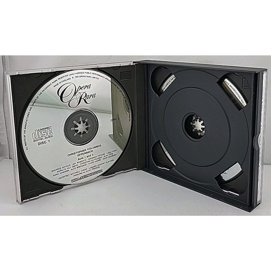Offenbach Christopher Columbus Opera Rara ( 2 CD Box Set) Peter Moores