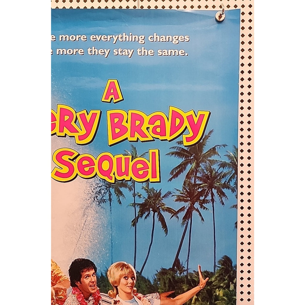 Rolled A Very Brady Sequel 1996 Double-Sided Movie Poster 27x40 Shelley Long