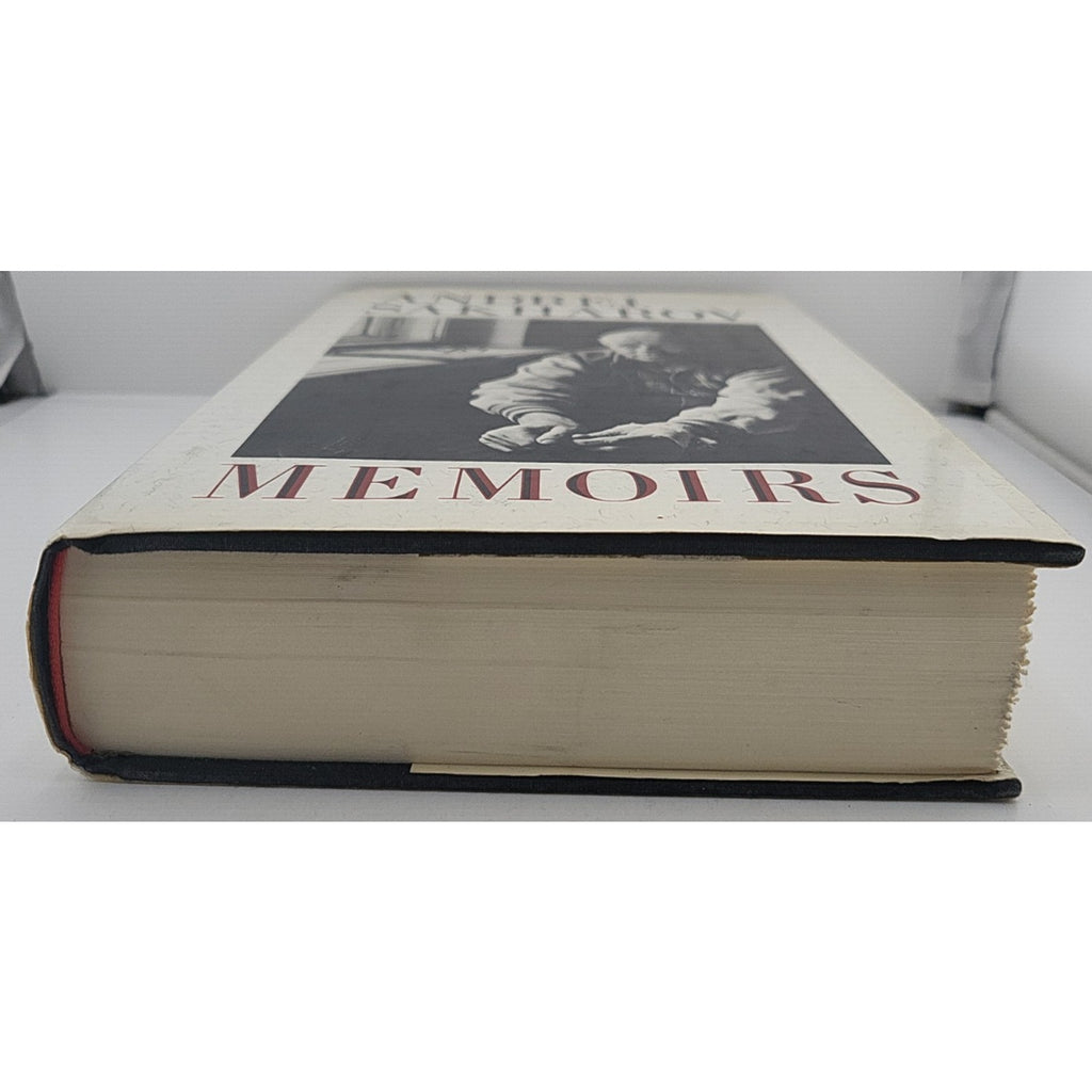 Memoirs by Andrei D. Sakharov (1990, Hardcover)