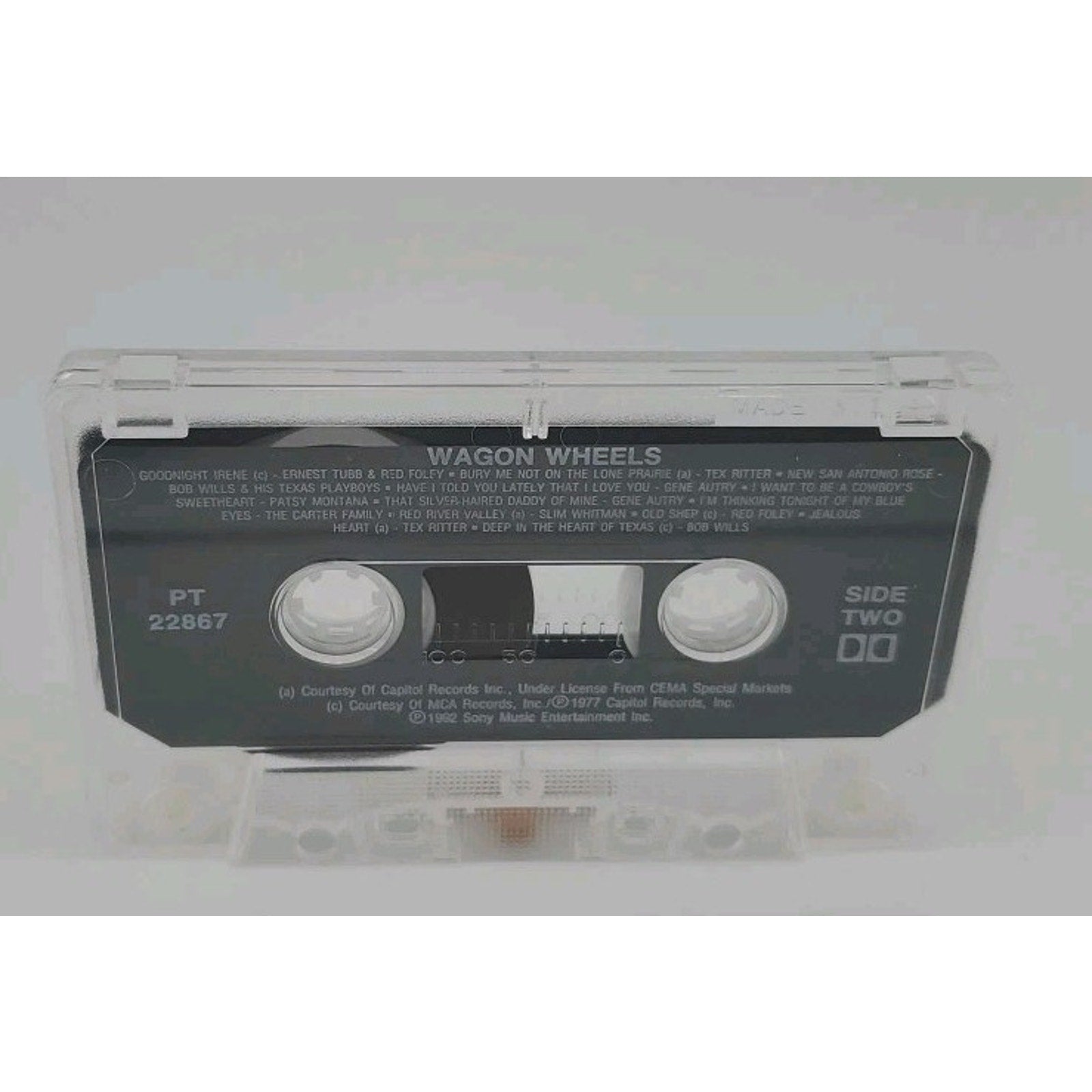 Wagon Wheels - Legendary Songs of the Old West - Cassette #1 - 50 Classics