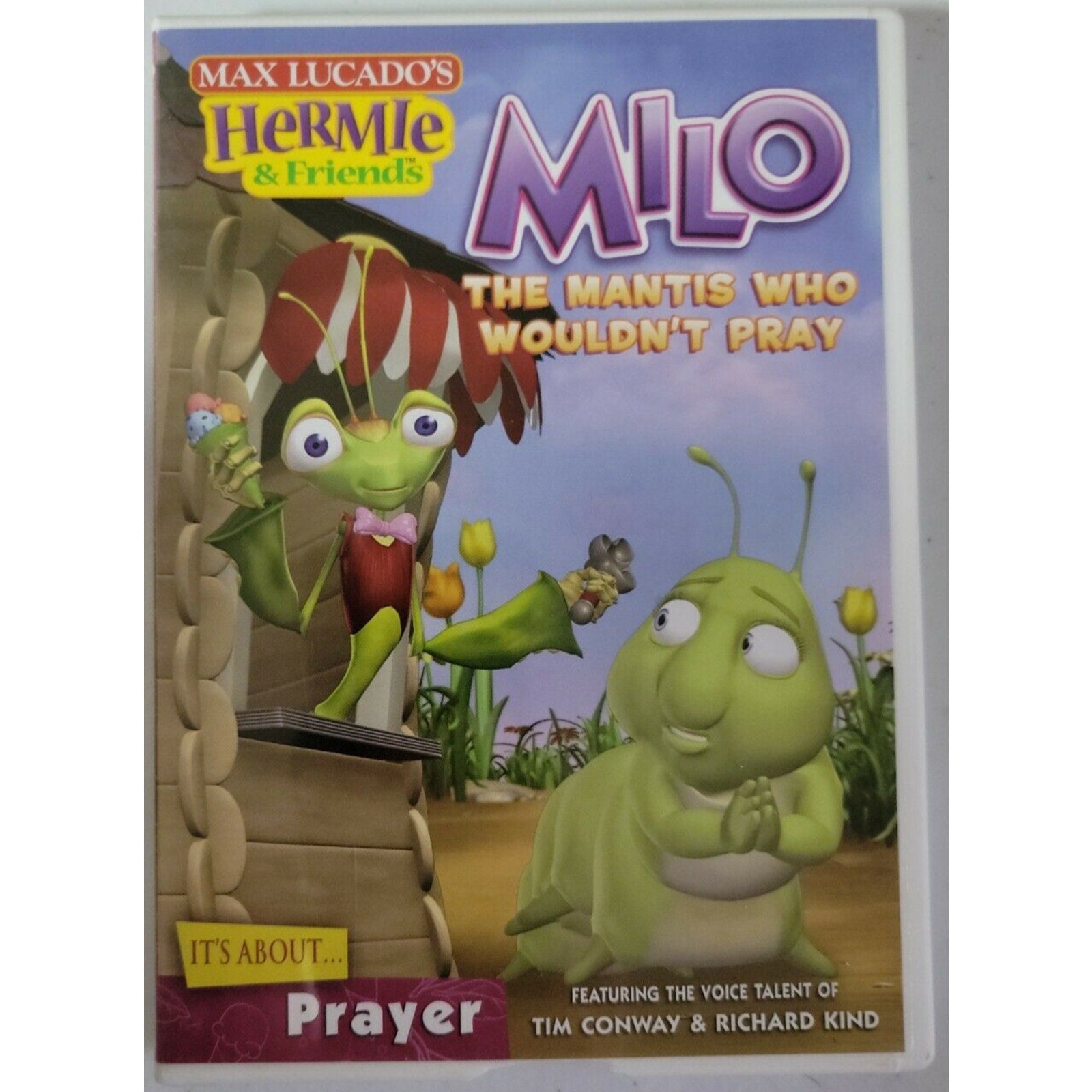Max Lucado Milo The Mantis Who Wouldn't Pray (DVD, 2007)