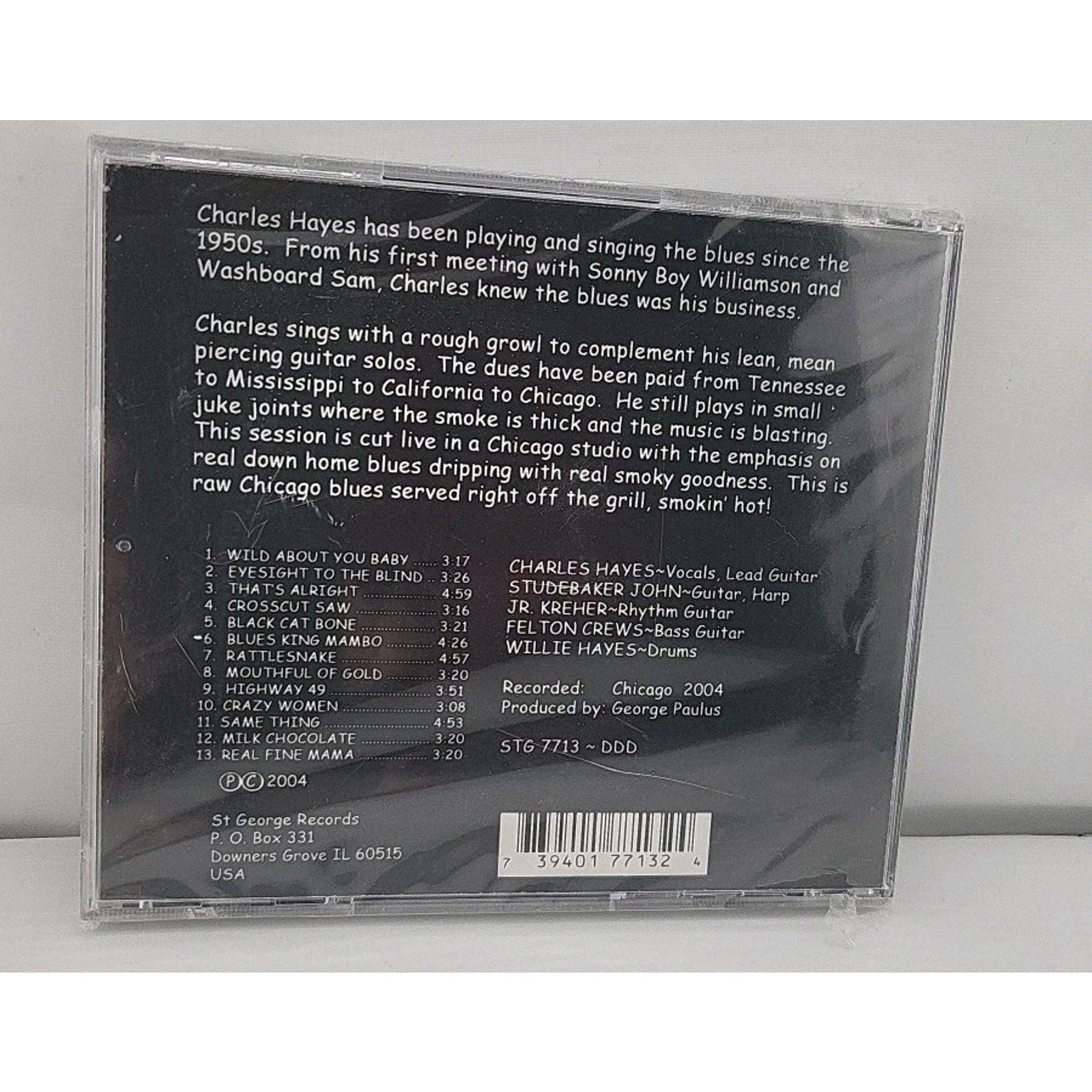 Raw Blues by Charles Hayes (CD, 2007) *Brand New*