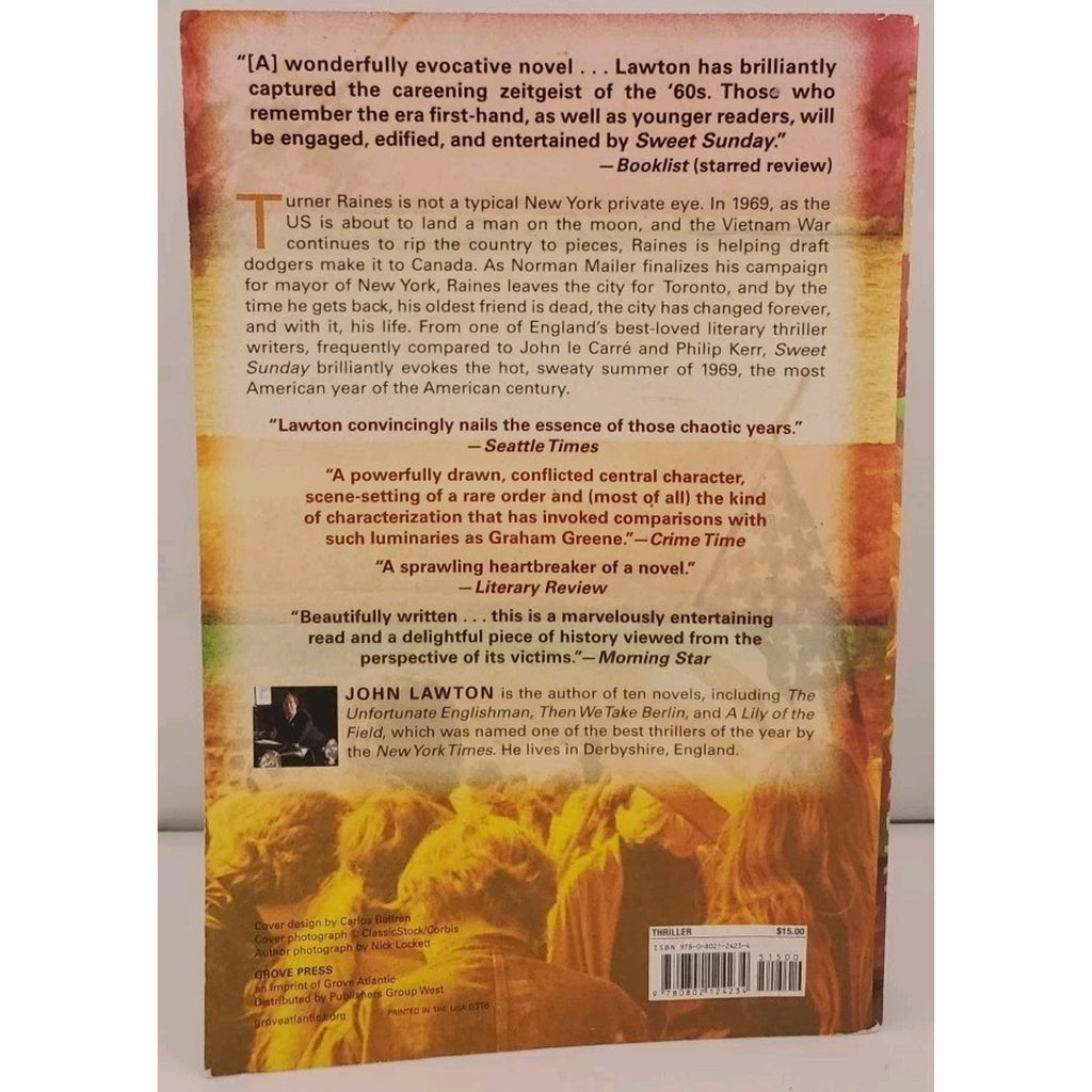 Sweet Sunday : A Novel by John Lawton (2016, Trade Paperback)
