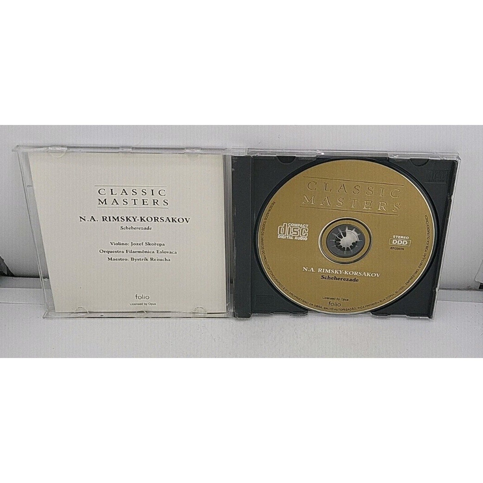 Classic Masters - Rimsky - Korsakov Scheherezade CD