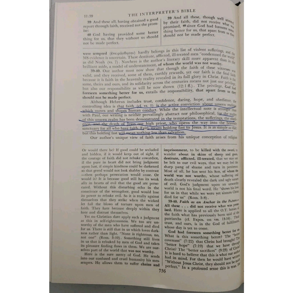 The Interpreters Bible Volume XI