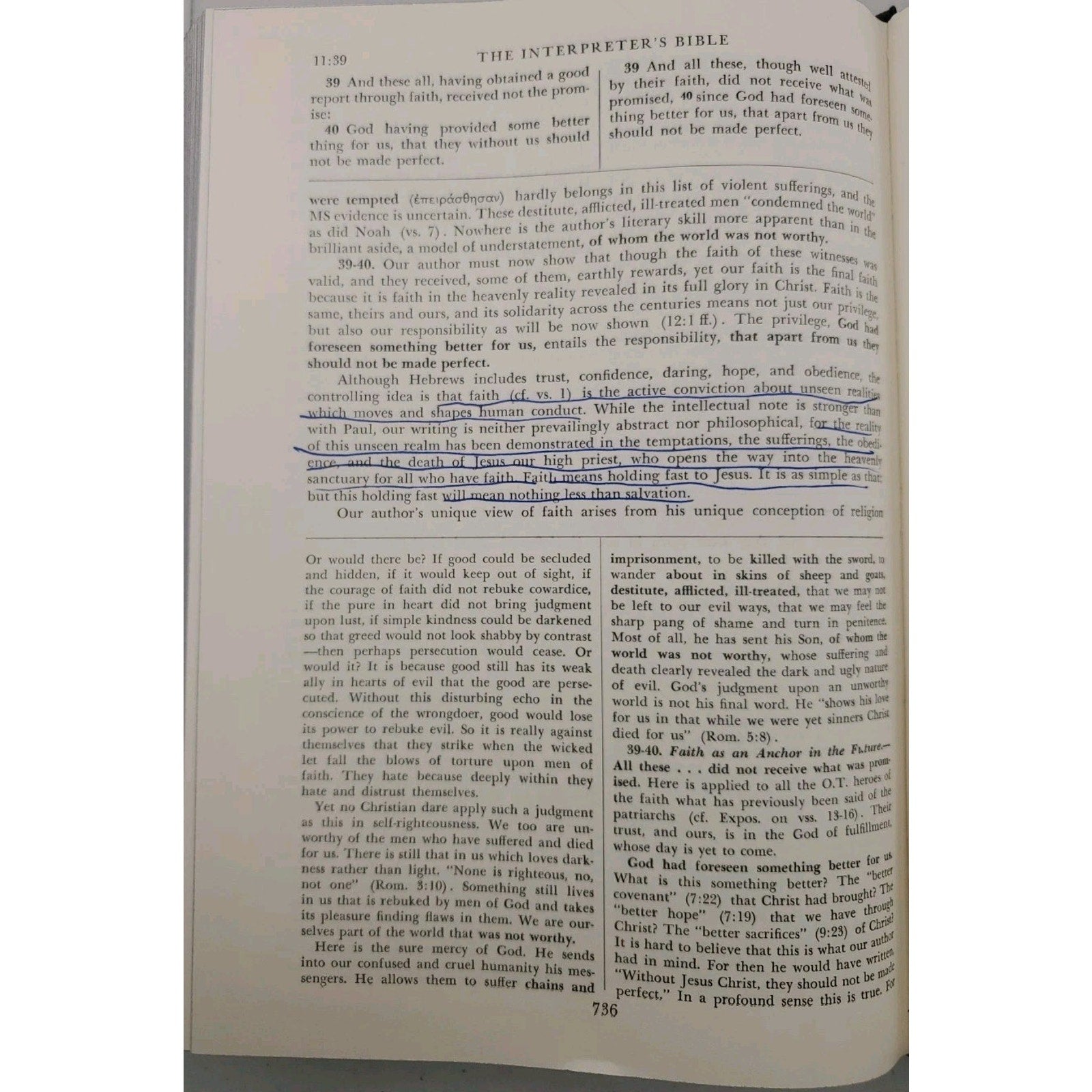 The Interpreters Bible Volume XI