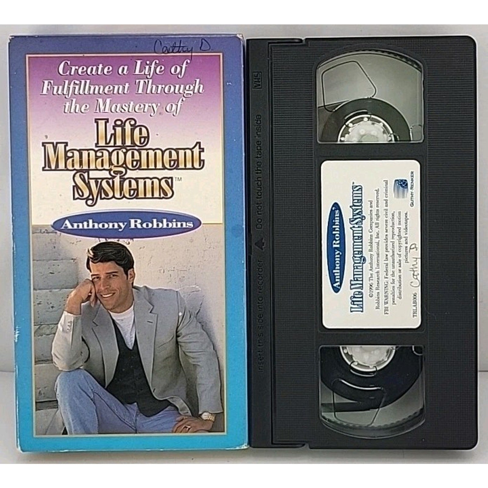 Life Management Systems Anthony Tony Robbins (VHS 1996)