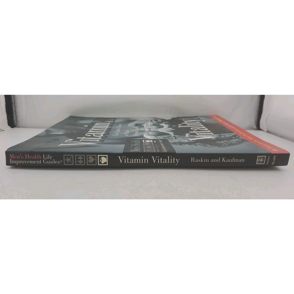 Mens Health Life : Vitamin Vitality by Doma Raskin (1997, Trade Paperback)