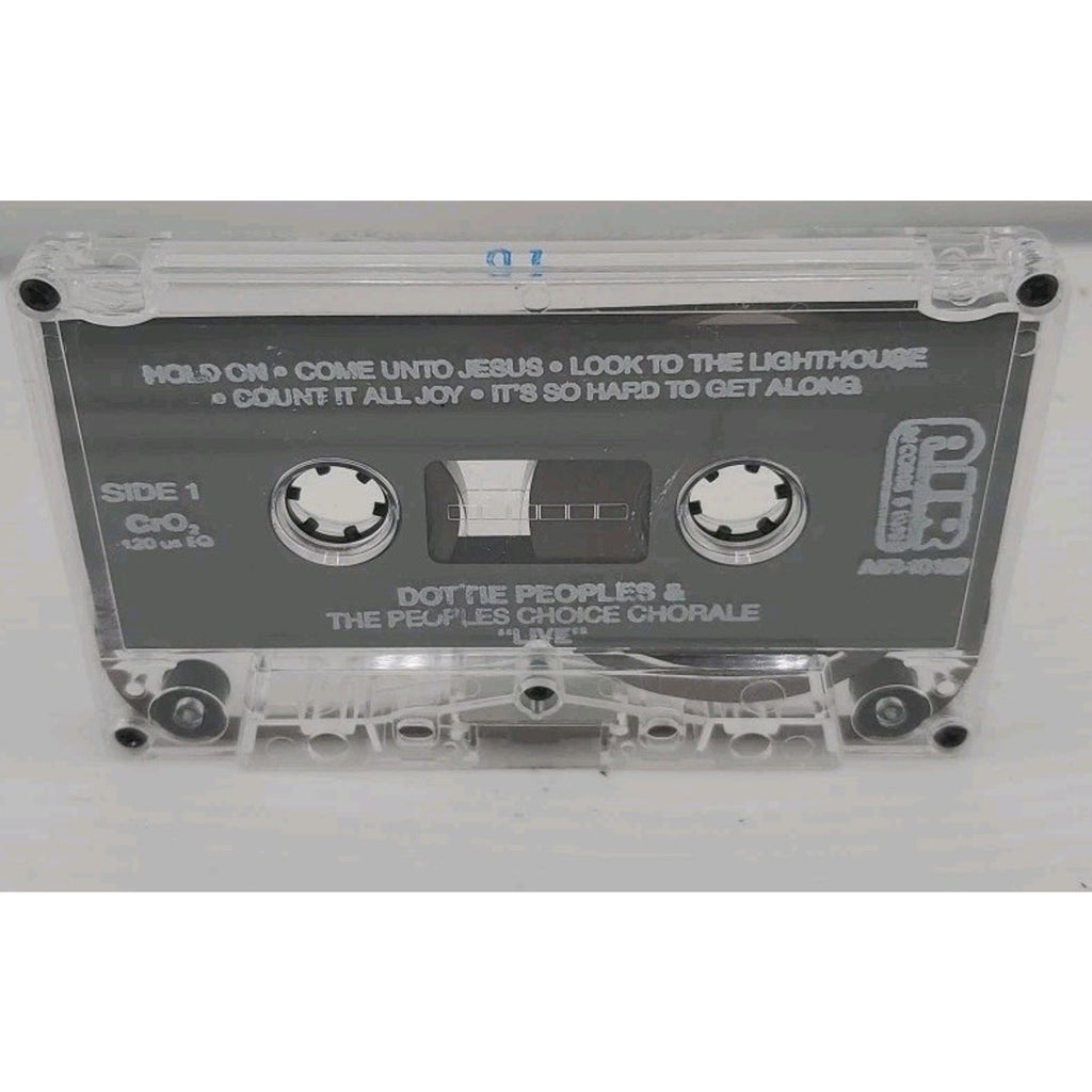 Live by Dottie Peoples (Cassette, 1993)