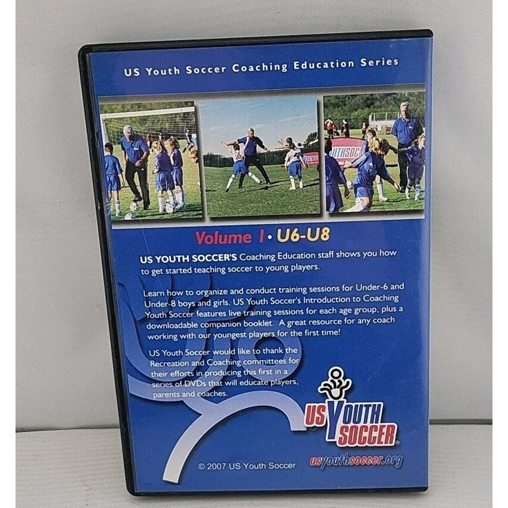 US Youth Soccer - The Novice Coach - Volume 1 U6-U8 (DVD, 2007) - K0428