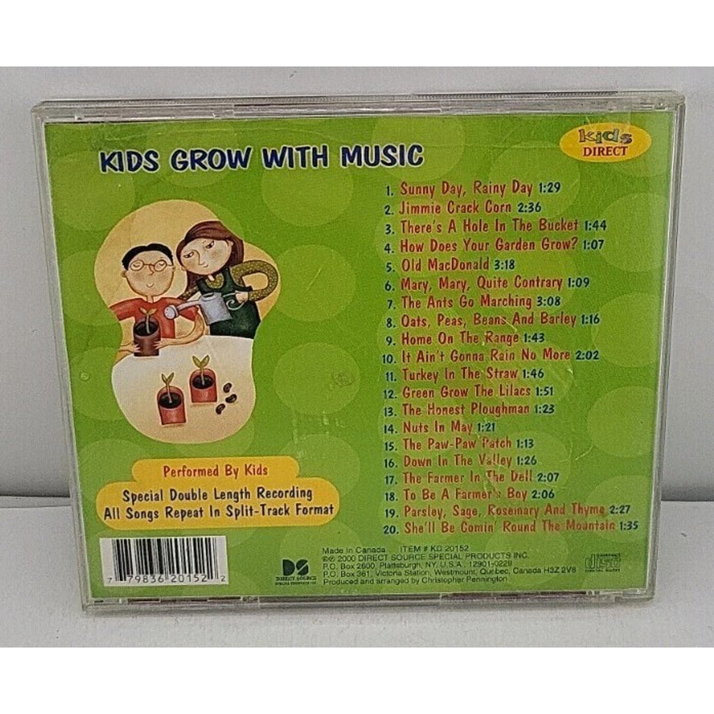 Kids Grow with Music by Various (CD, 2000)