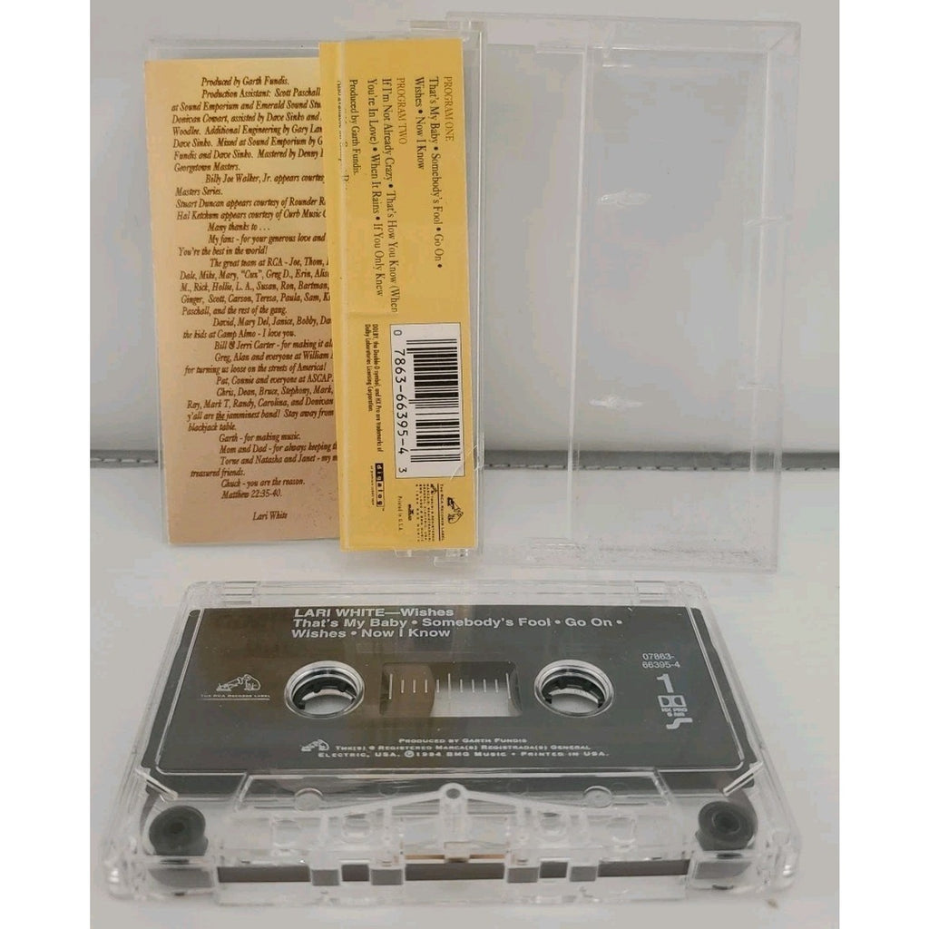 Wishes by Lari White (Cassette, Jun-1994, RCA)