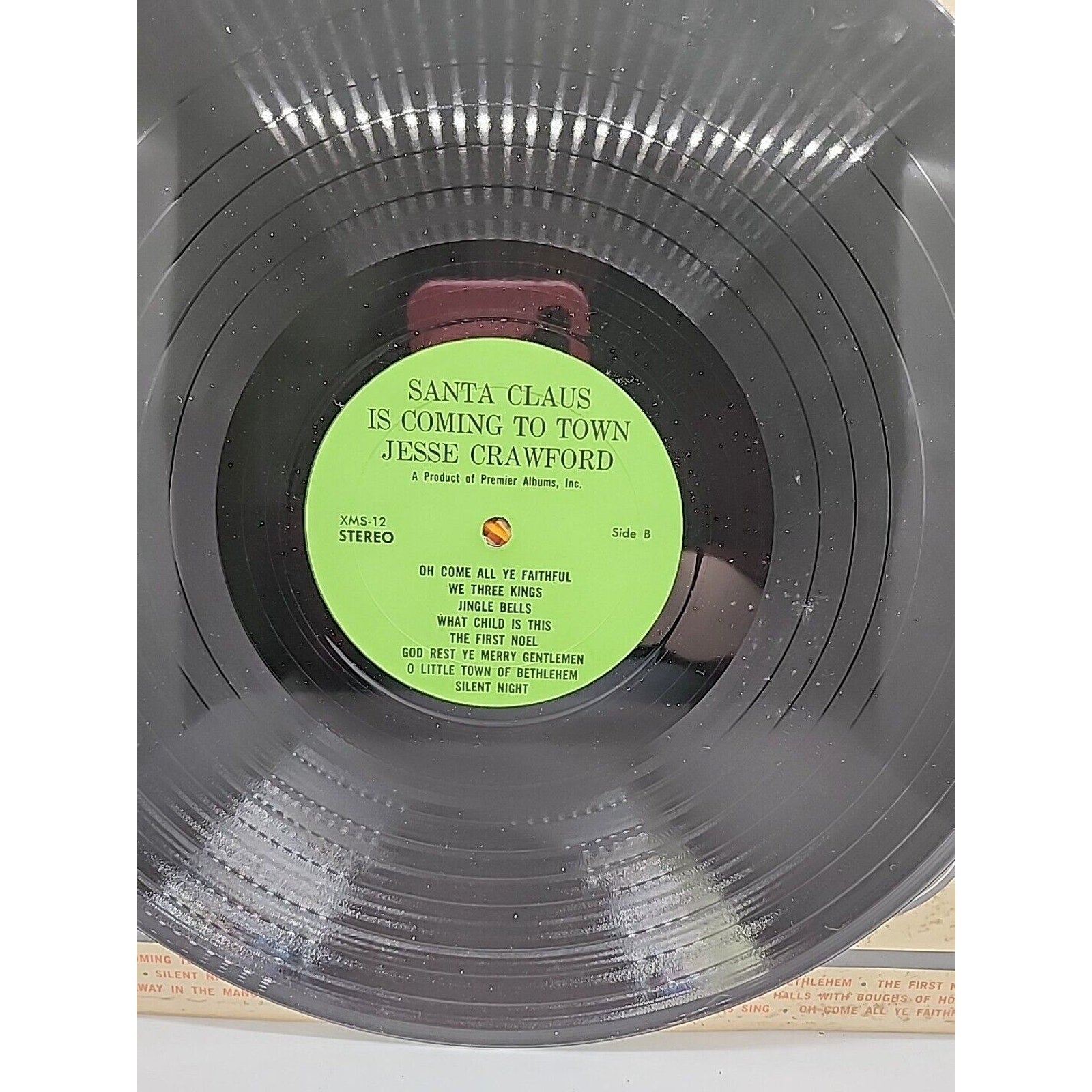 Jesse Crawford: Christmas Organ & Chimes (Record)