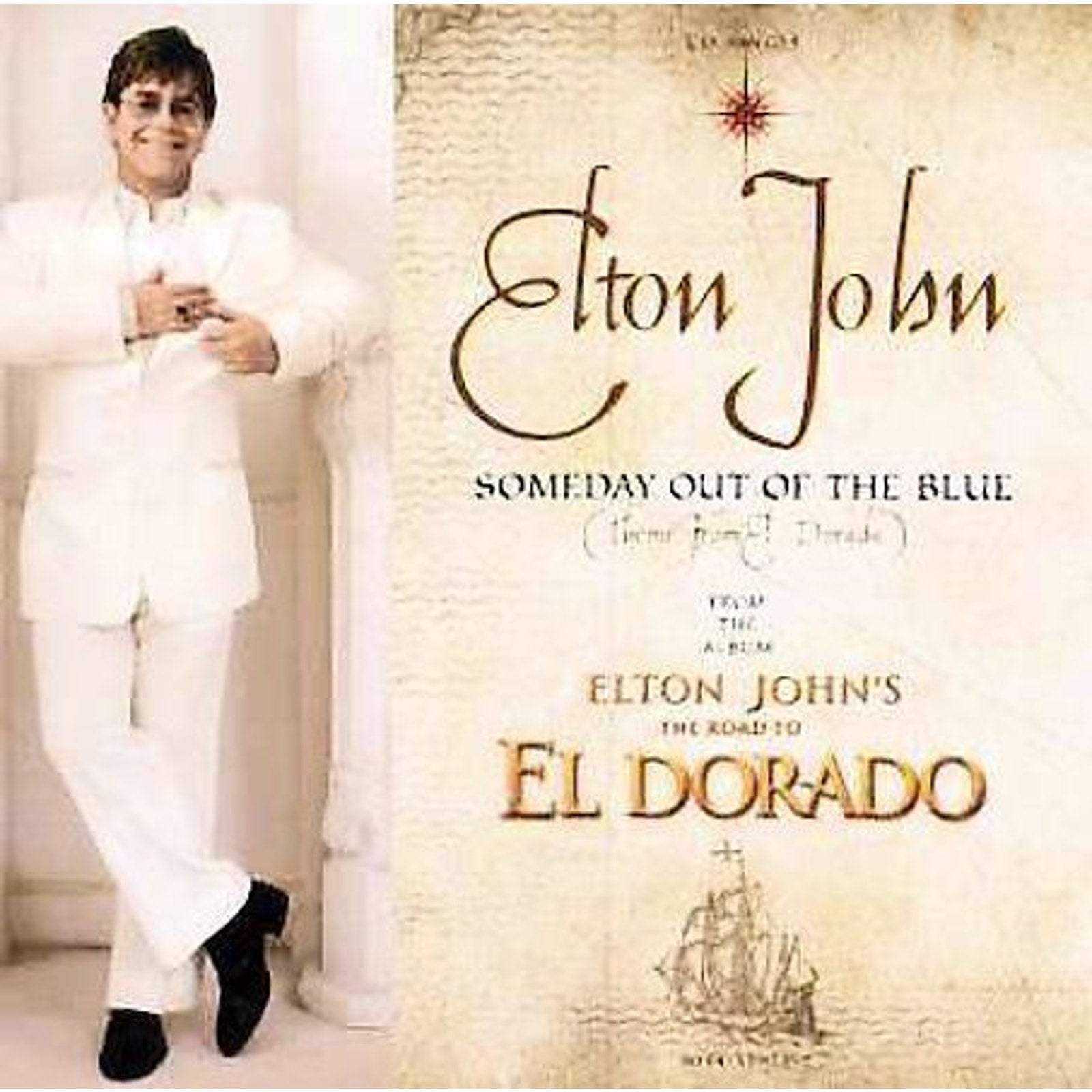 Someday out of the Blue [CD5/Cassette Single] [Single] by Elton John (Cassette,