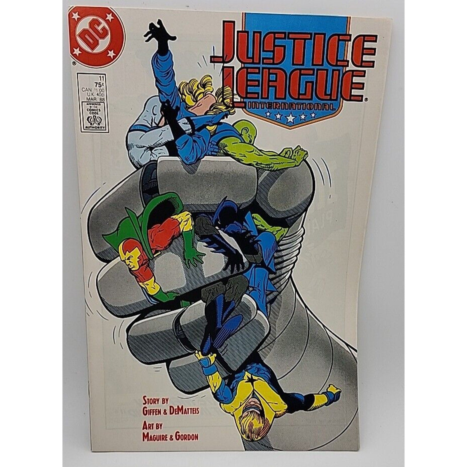 Justice League International #11 Comic Book - DC Comics