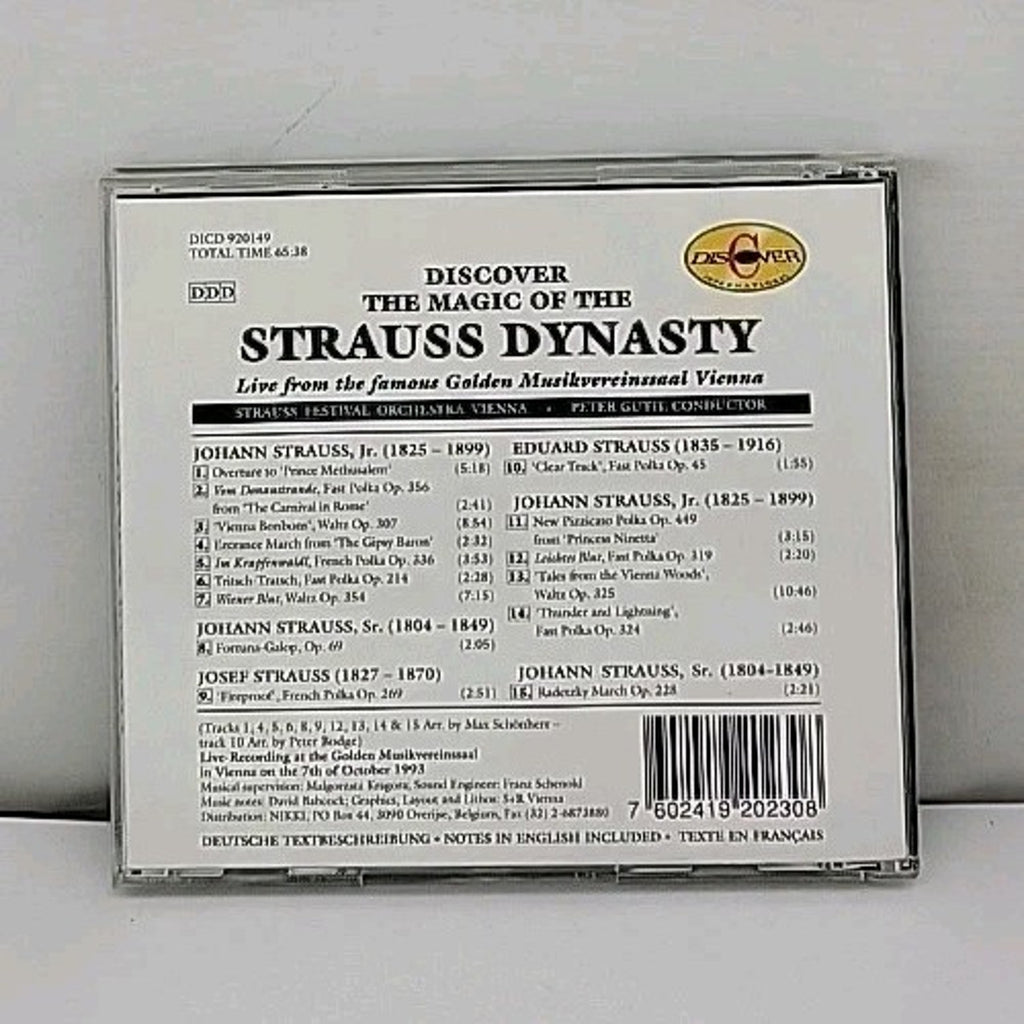 Discover The Magic Of The Strauss Dynasty CD