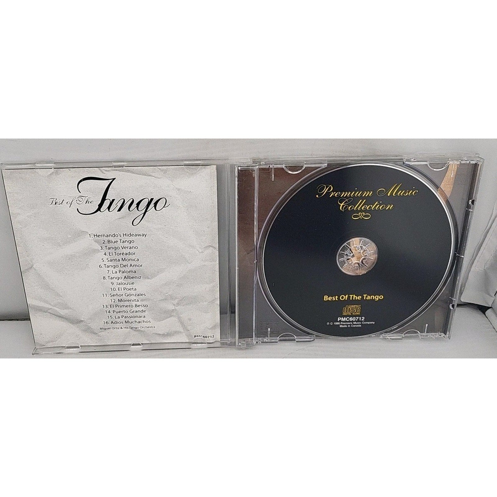 Best of the Tango by Miguel Ortiz & His Tango Orchestra (CD, Apr-2007, Premium