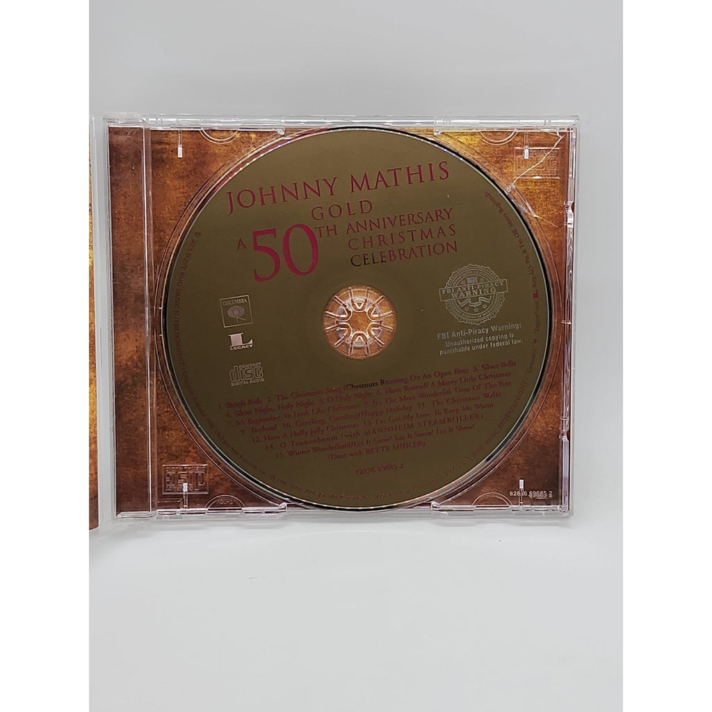 Johnny Mathis: 50th Anniversary Christmas Celebrat by Johnny Mathis (CD, 2006)