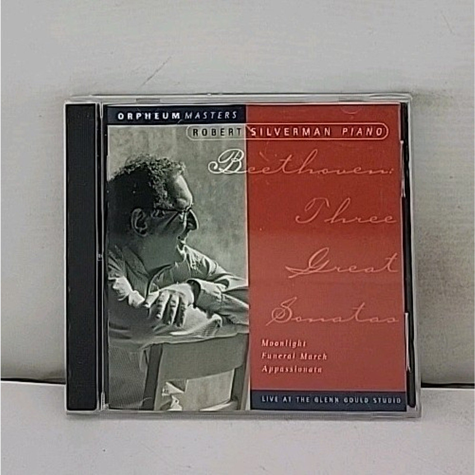 Robert Silverman Beethoven Three Great Sonatas CD Orpheum Masters