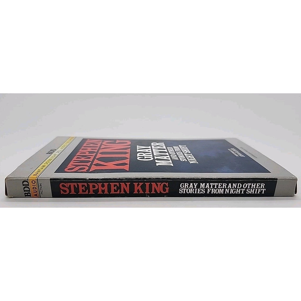 Stephen King Gray Matter & Other Stories From Night Shift Double Cassette Audio