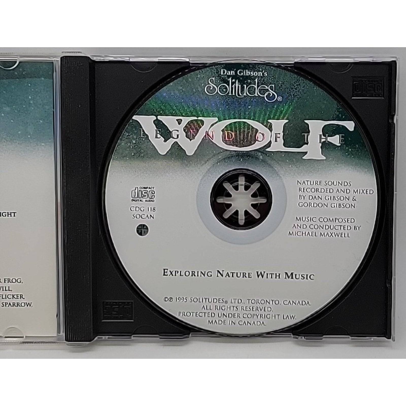 Legend of the Wolf by Dan Gibson (CD, 1997)