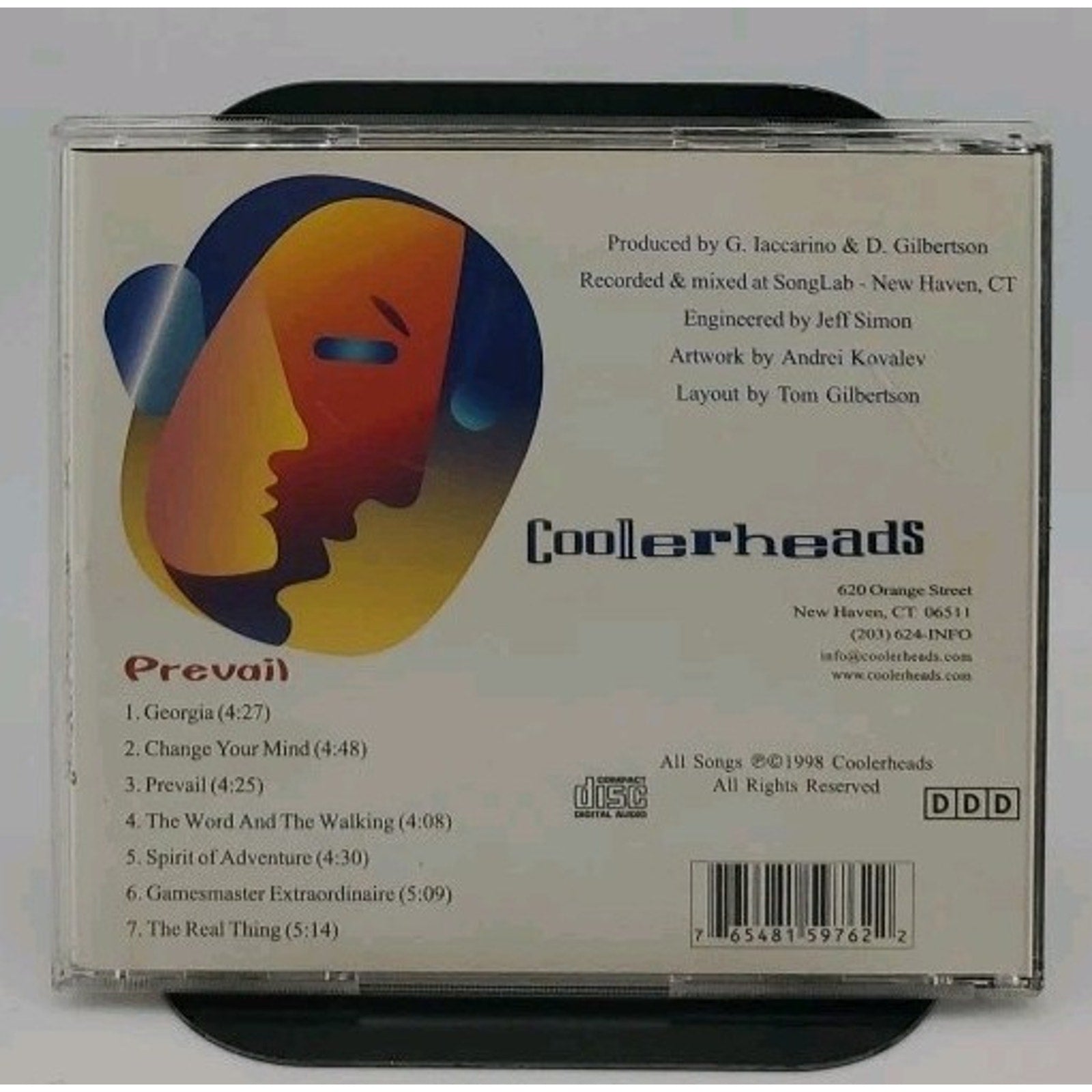 Coolerheads Prevail 1998 CD